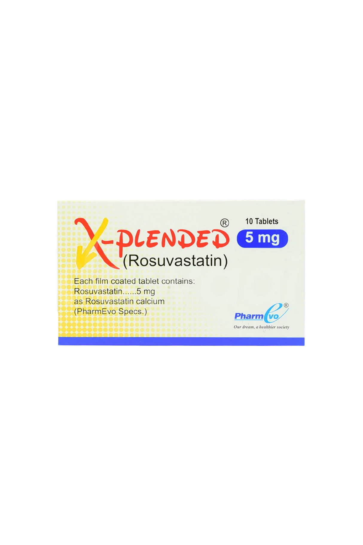 tab x plended 5mg 10s