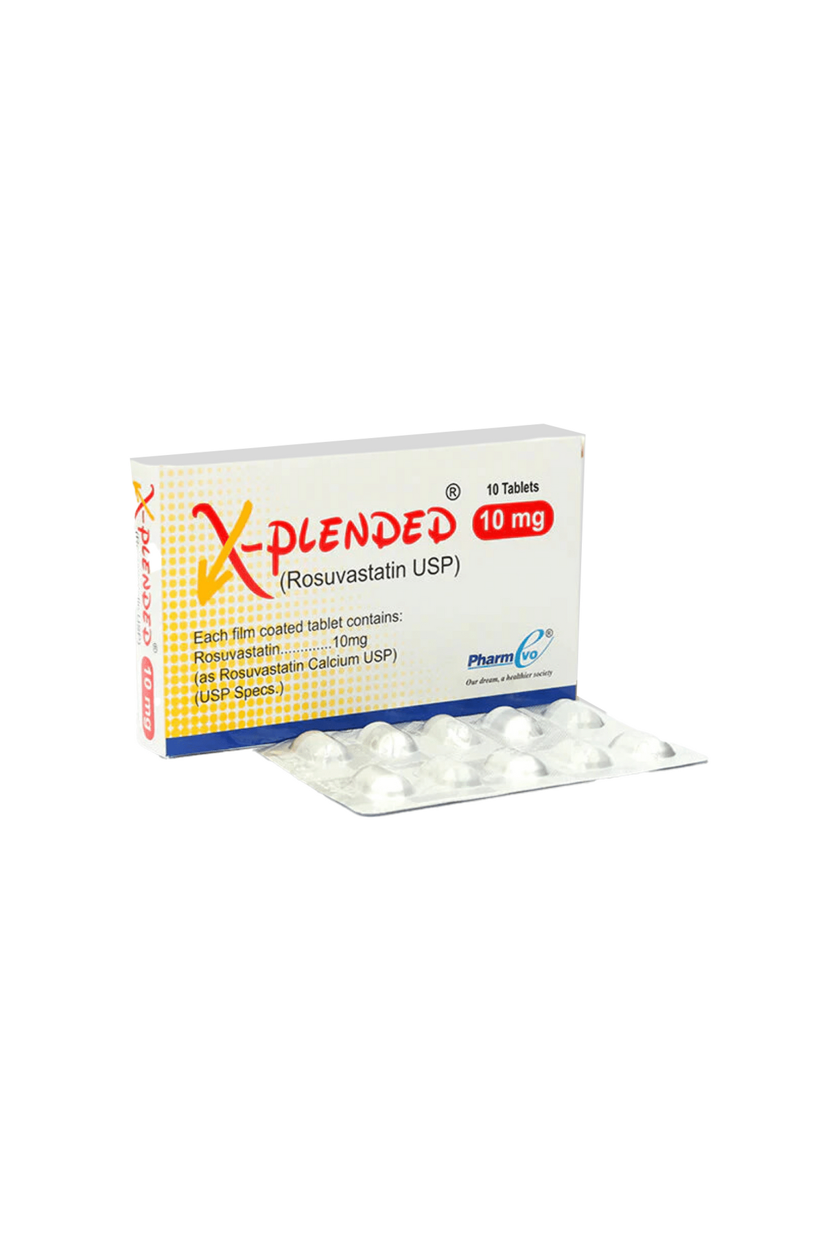 tab x plended 10mg 10s