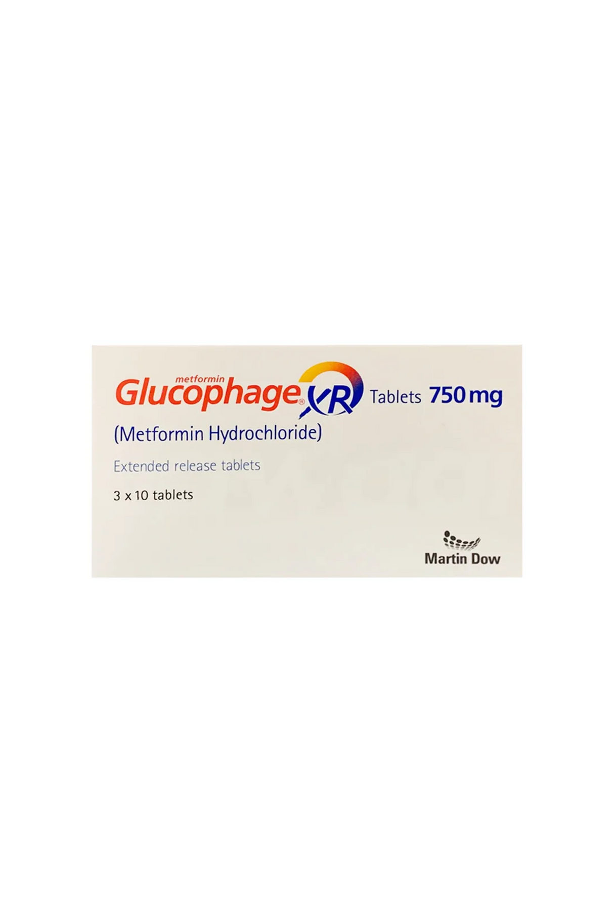 tab glucophage xr 750mg 30s mark