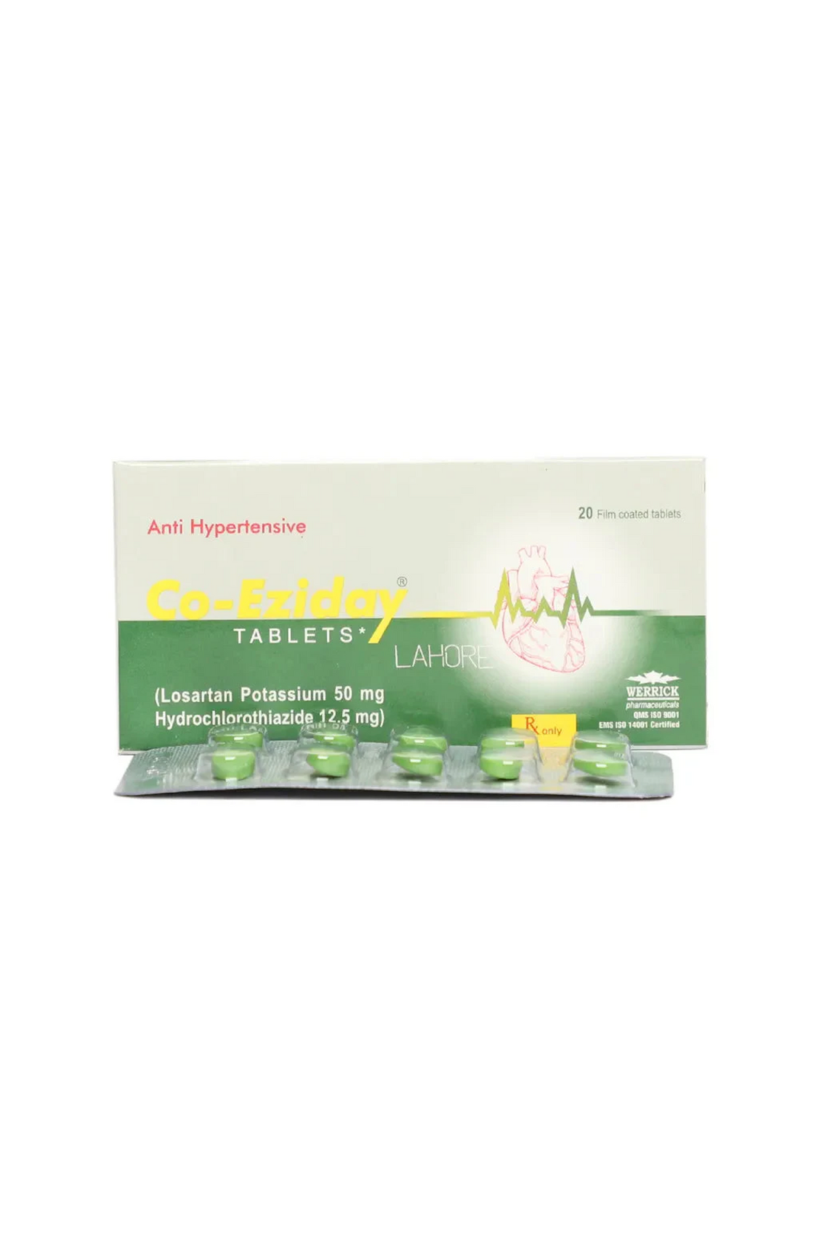 tab co eziday 50mg 20s
