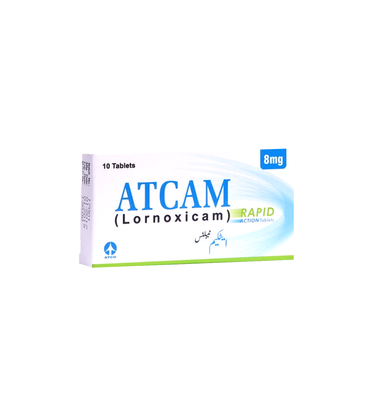 tab atcam 8mg 10s