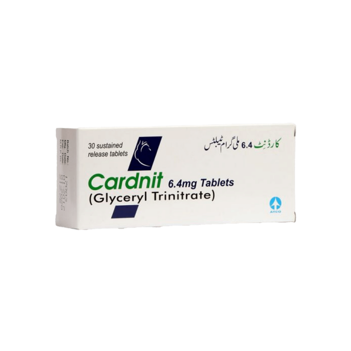 Cardnit Injeksi tab cardnit 6.4mg 30s – KK Mart