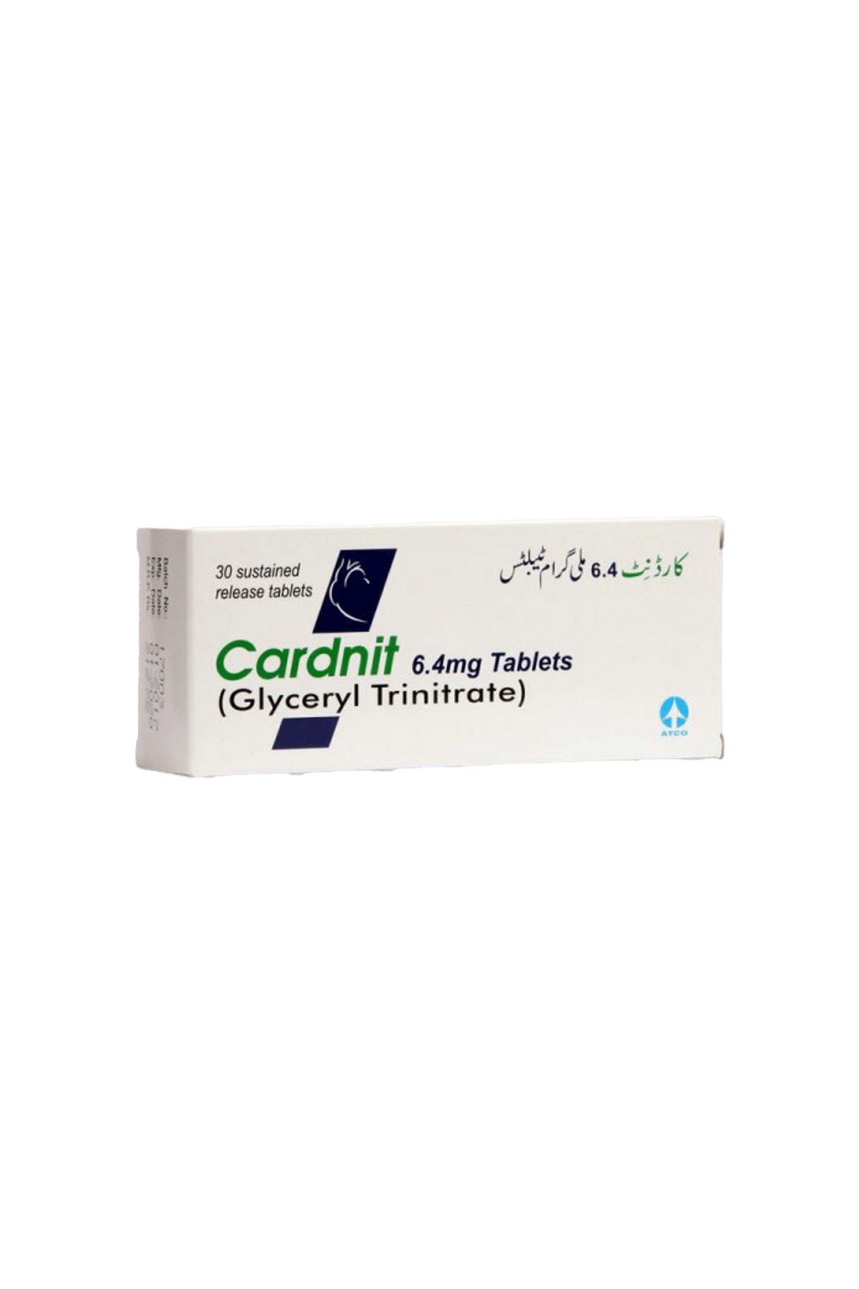 tab cardnit 6.4mg 30s