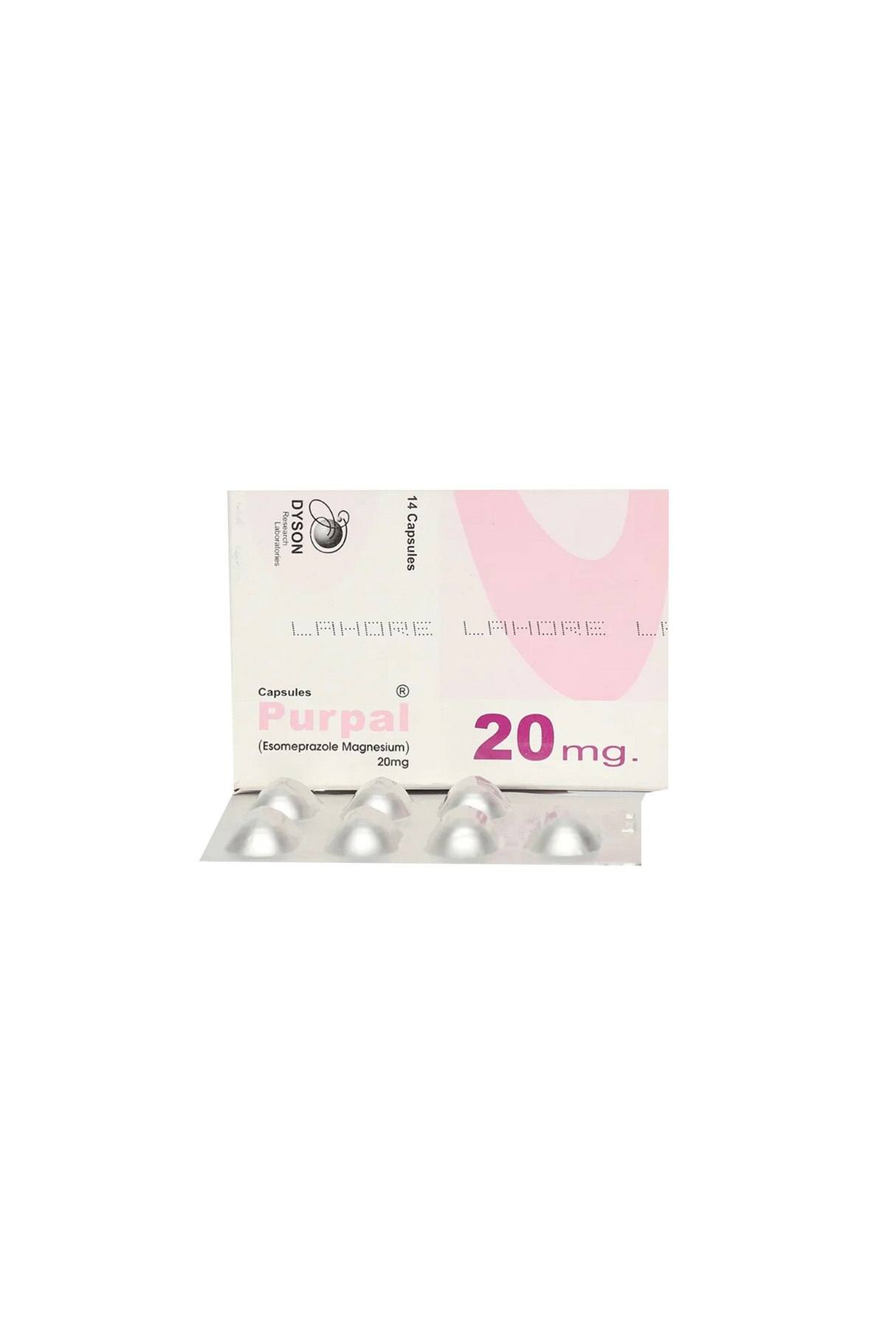cap purpal 20mg 14s