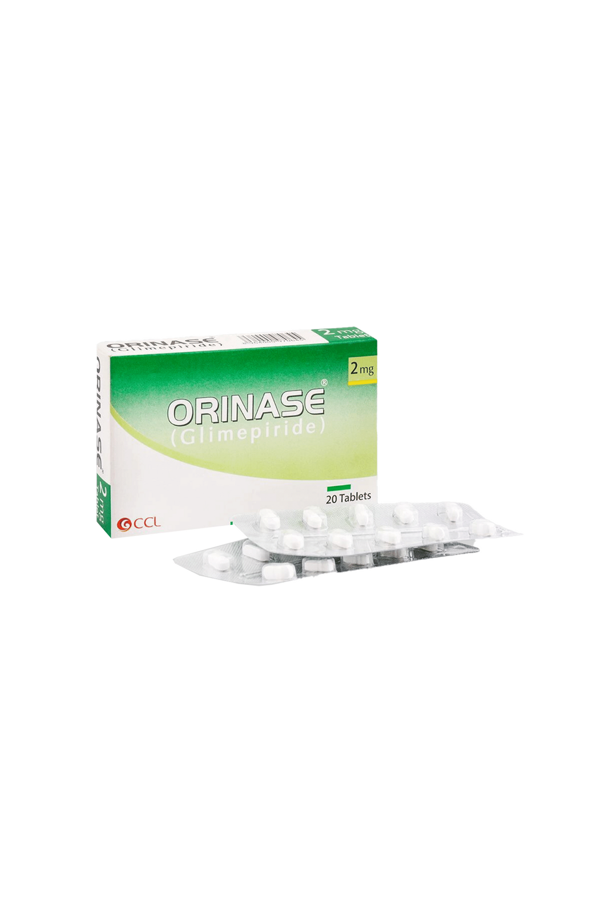 tab orinase 2mg 20s
