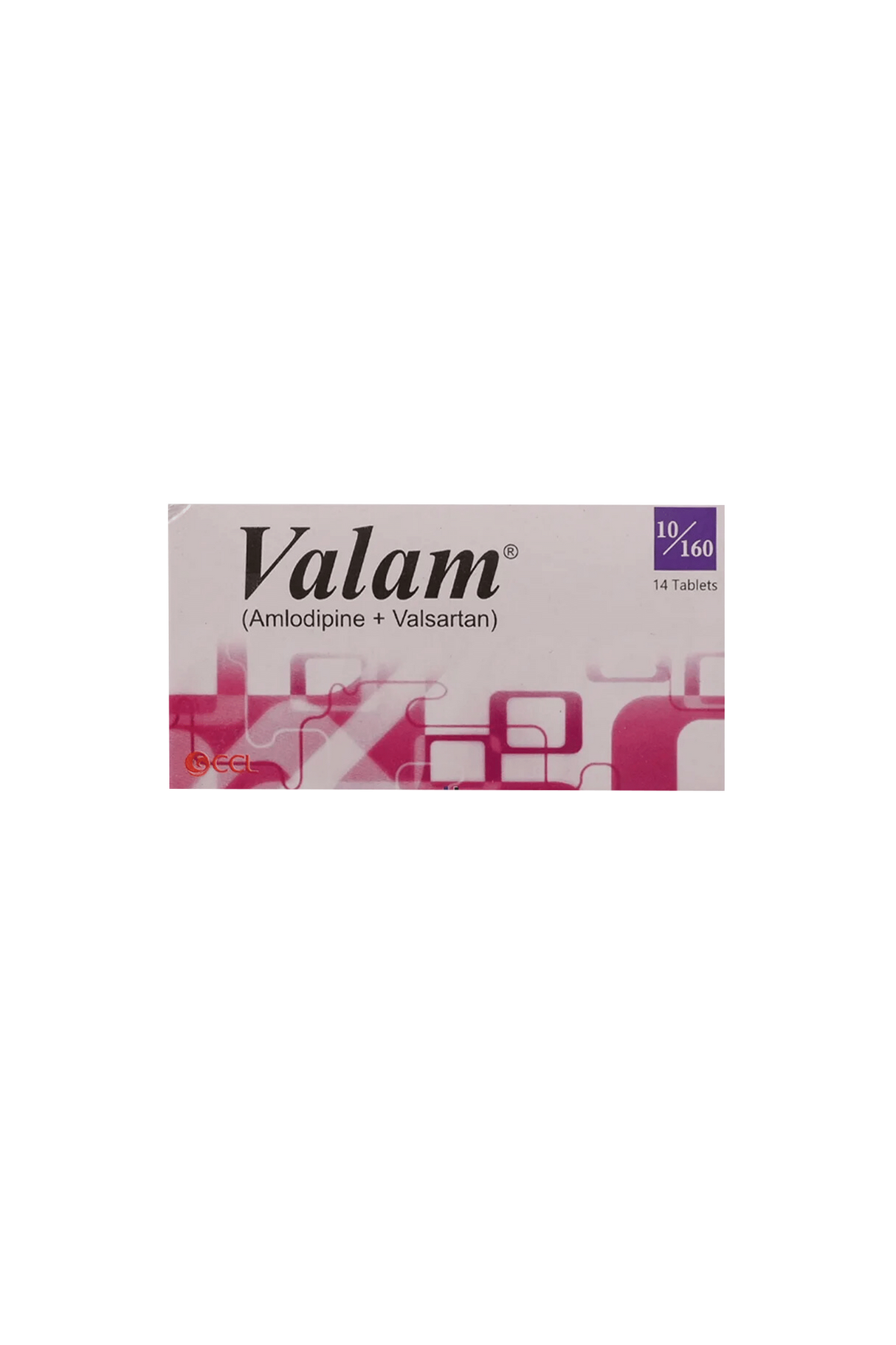 tab valam 10/160mg 14s