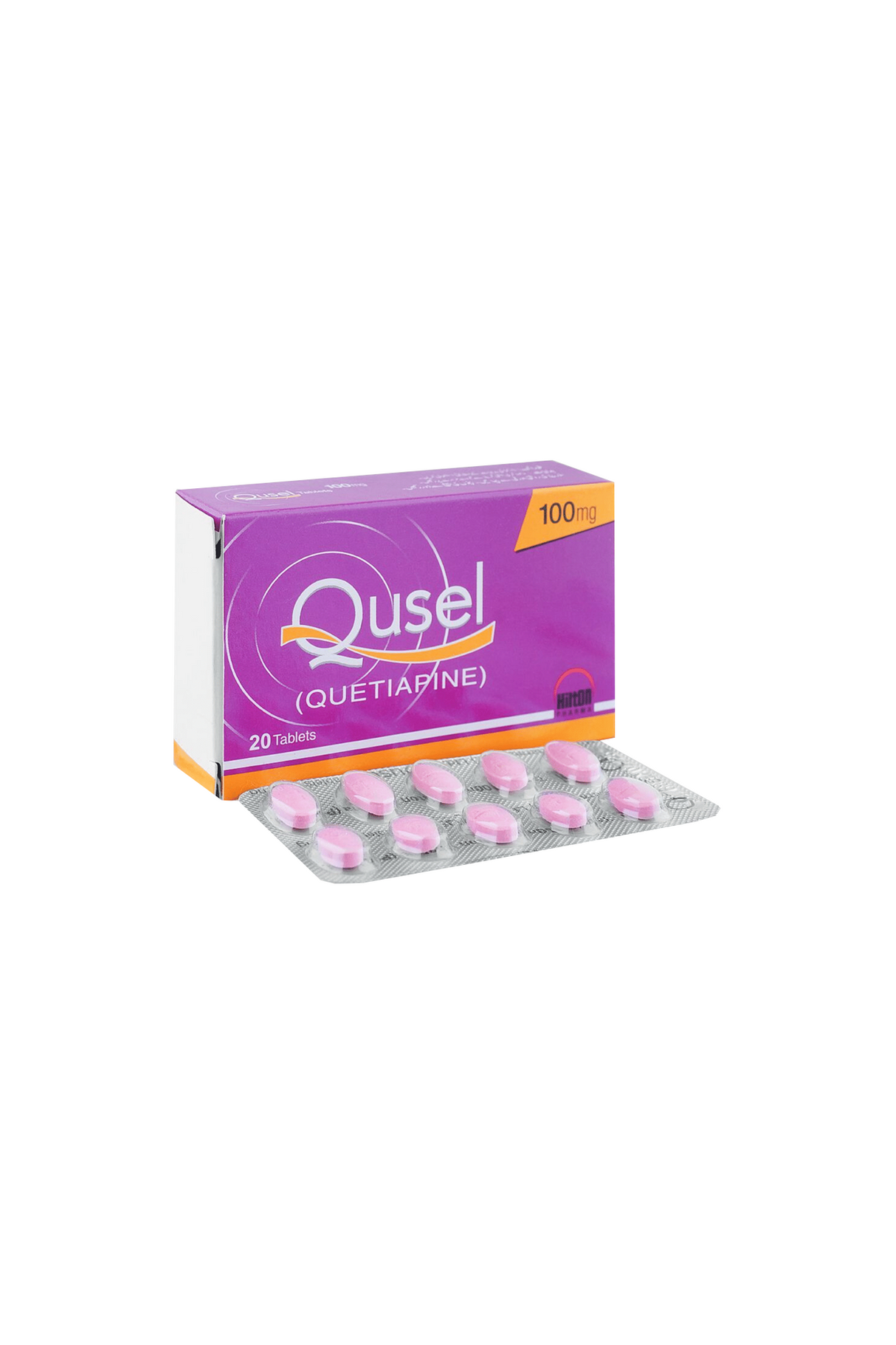tab qusel 100mg 20s
