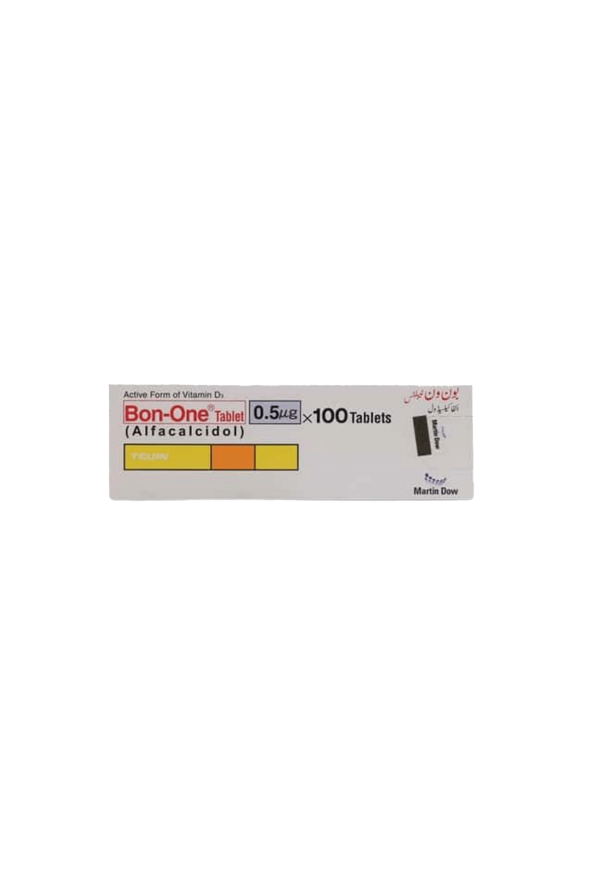 Bonman Tablet tab bon one 0.5mg 100s martin – KK Mart