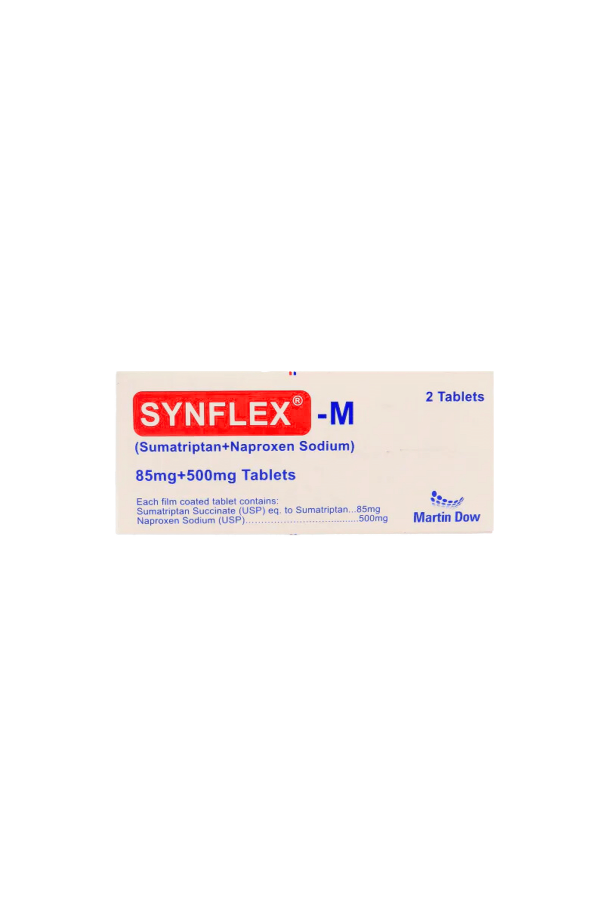 tab synflex m 85/500mg 2t 1s martin