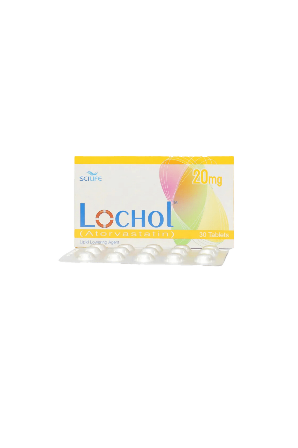 tab lochol 20mg 30s
