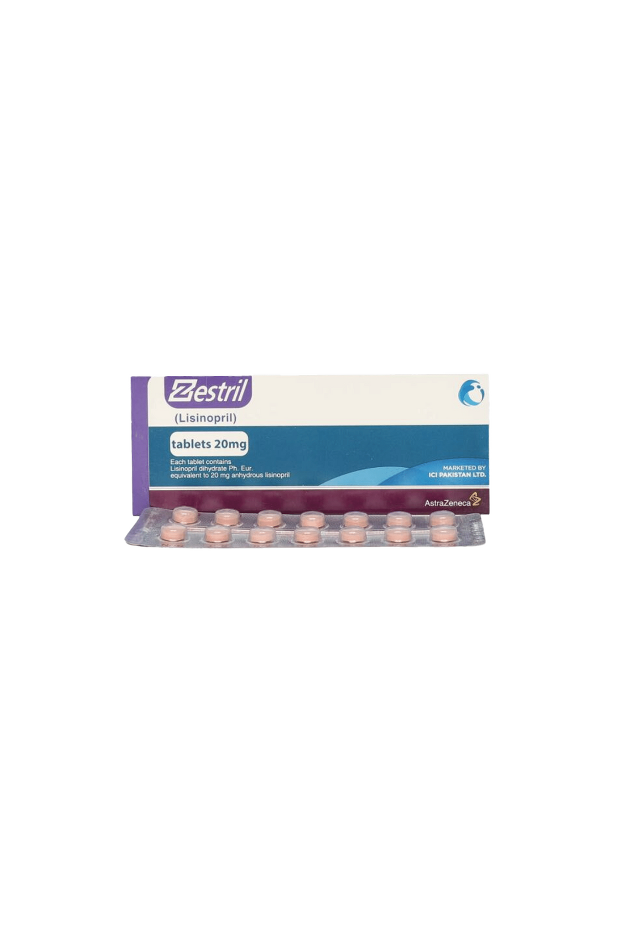 tab zestril 20mg 14s