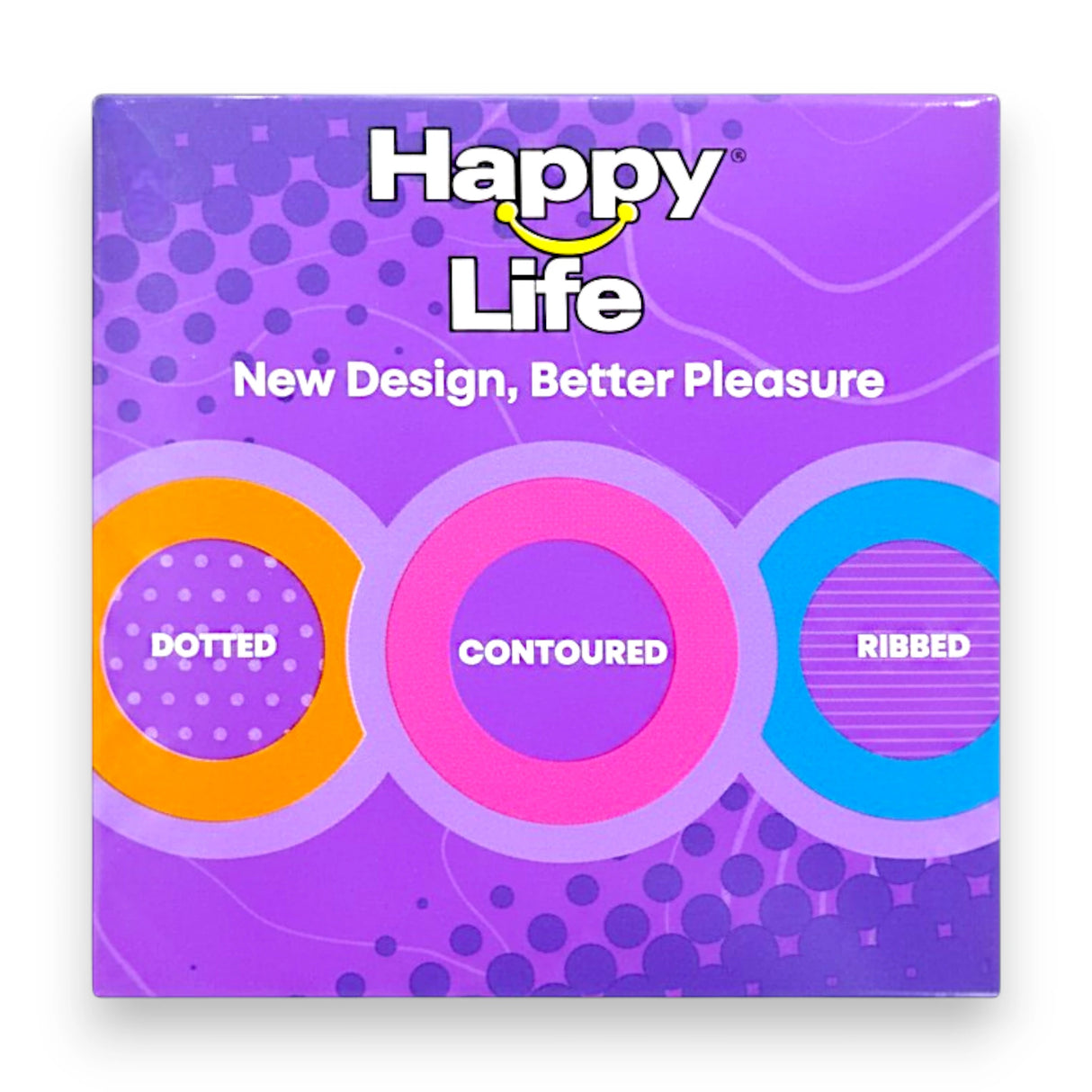 happy life condom cltn 3in1