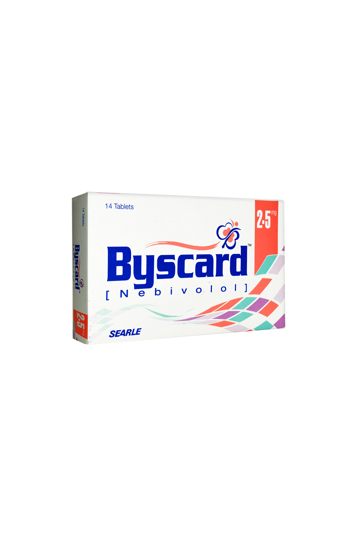 tab byscard 2.5mg 14s