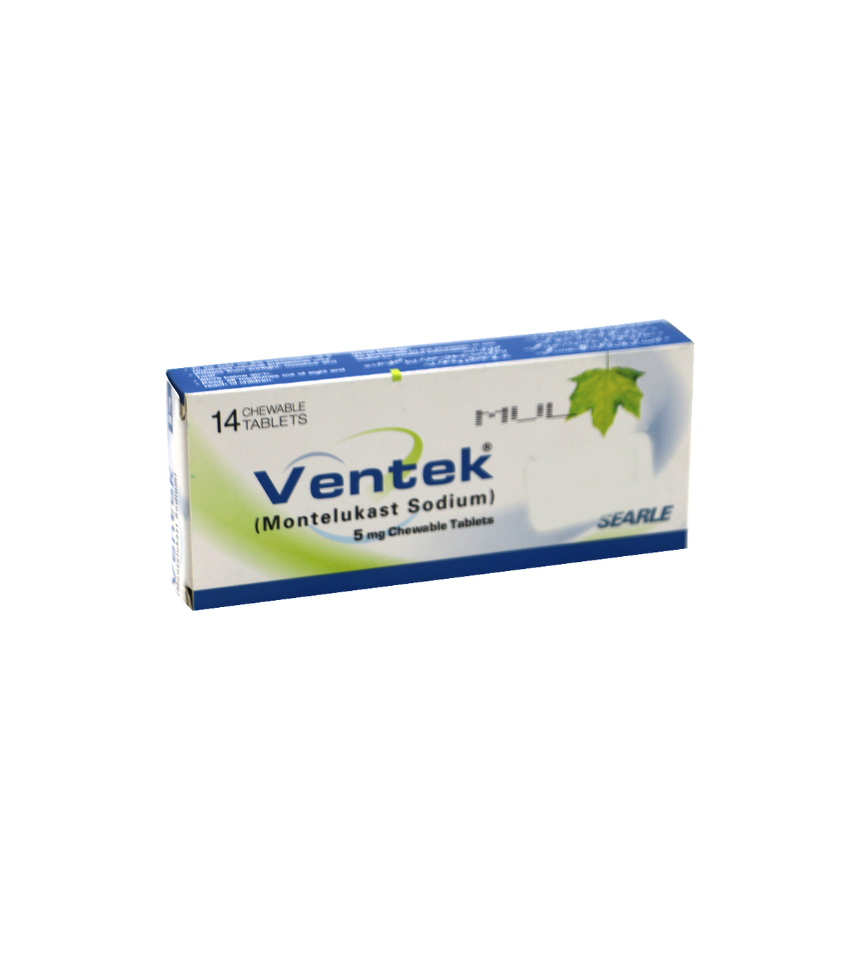 tab ventek 5mg 14s