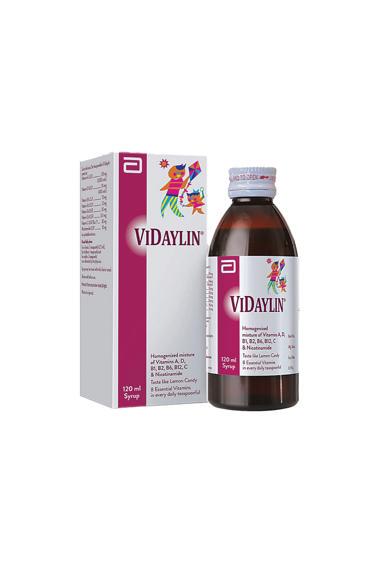 syp vidaylin 120ml abbot