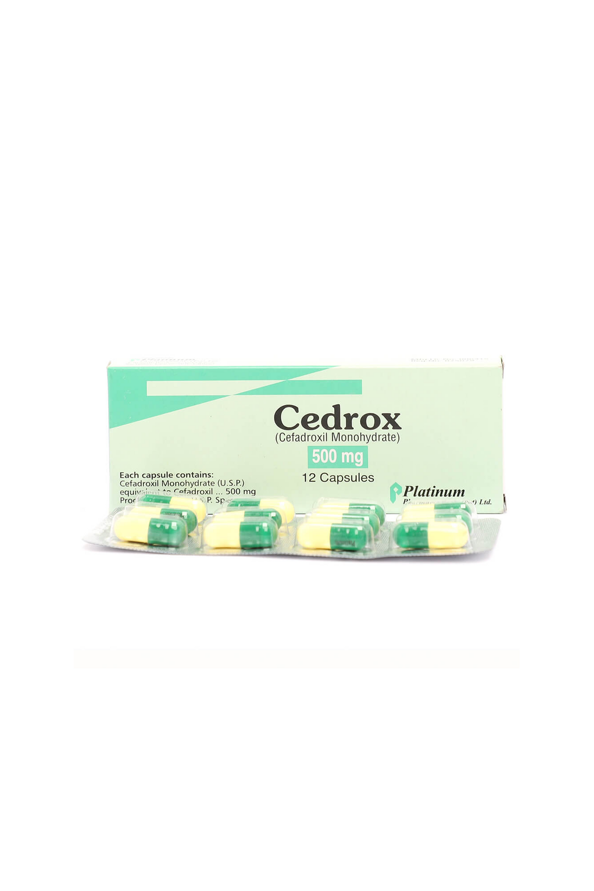 cap cedrox 500mg 12s