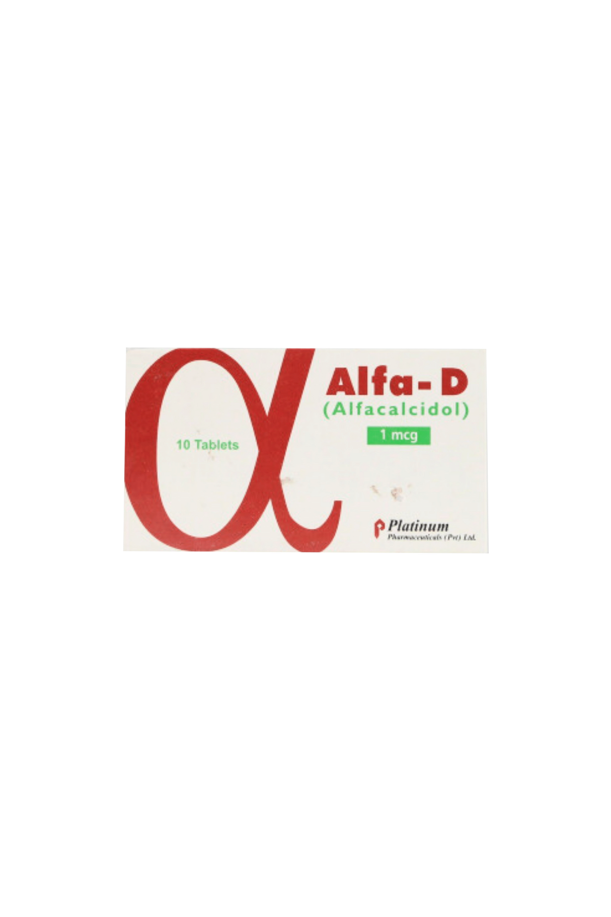 tab alfa d 1mcg 10s