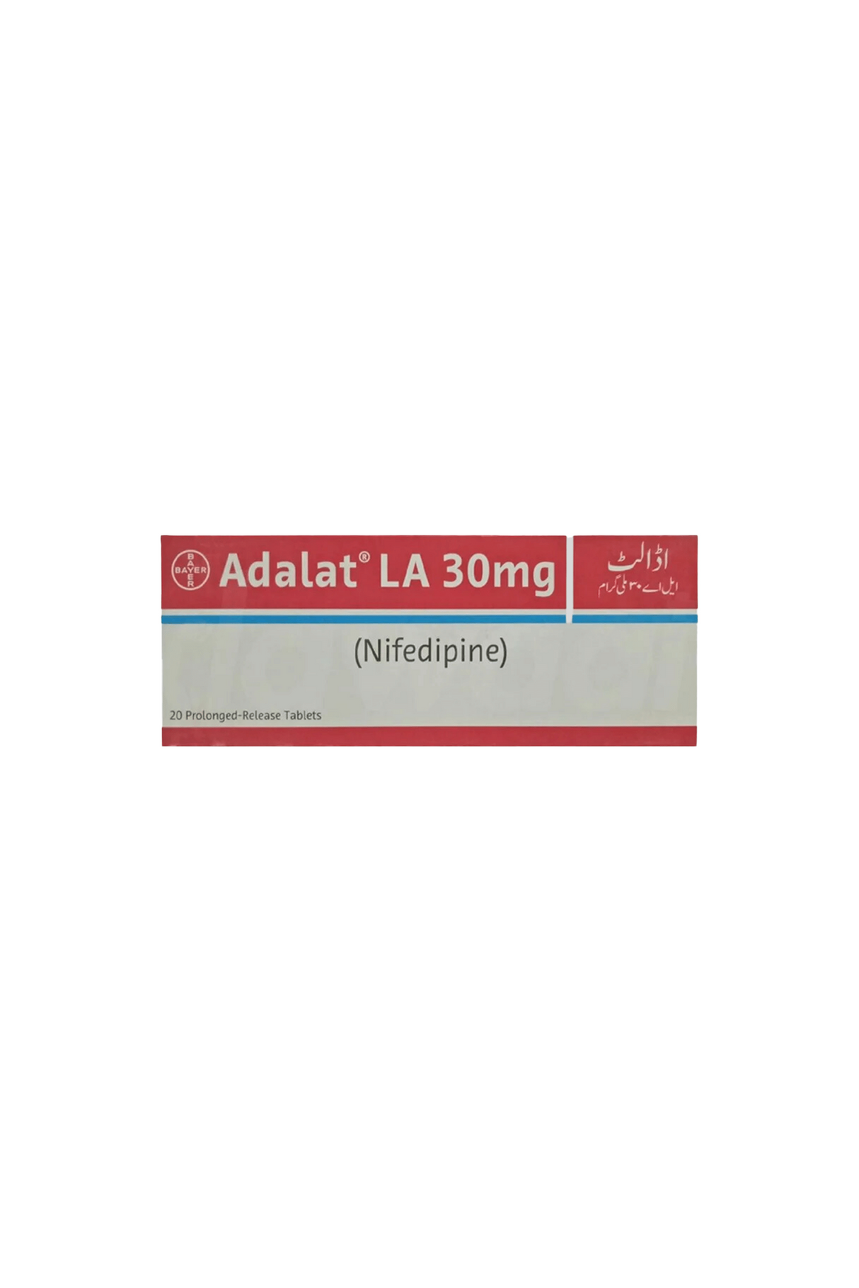 tab adalat la 30mg 20s bayer