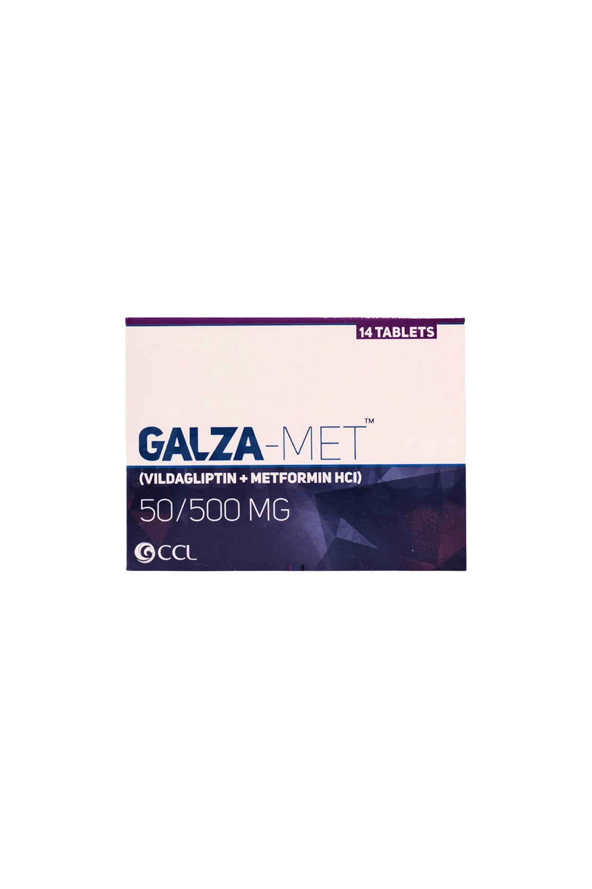 tab galza met 50/500mg 14s