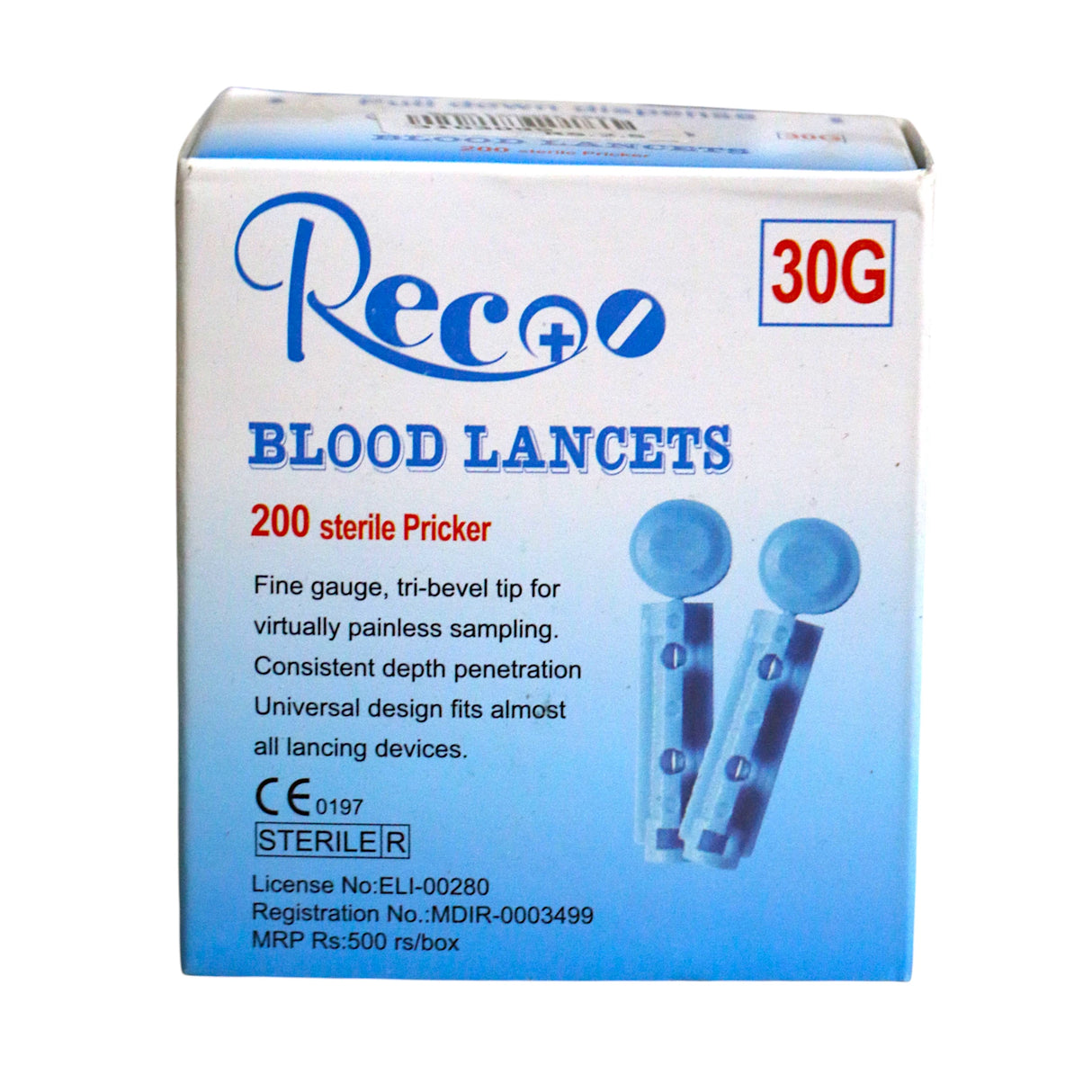 reco lancets 30g 200s