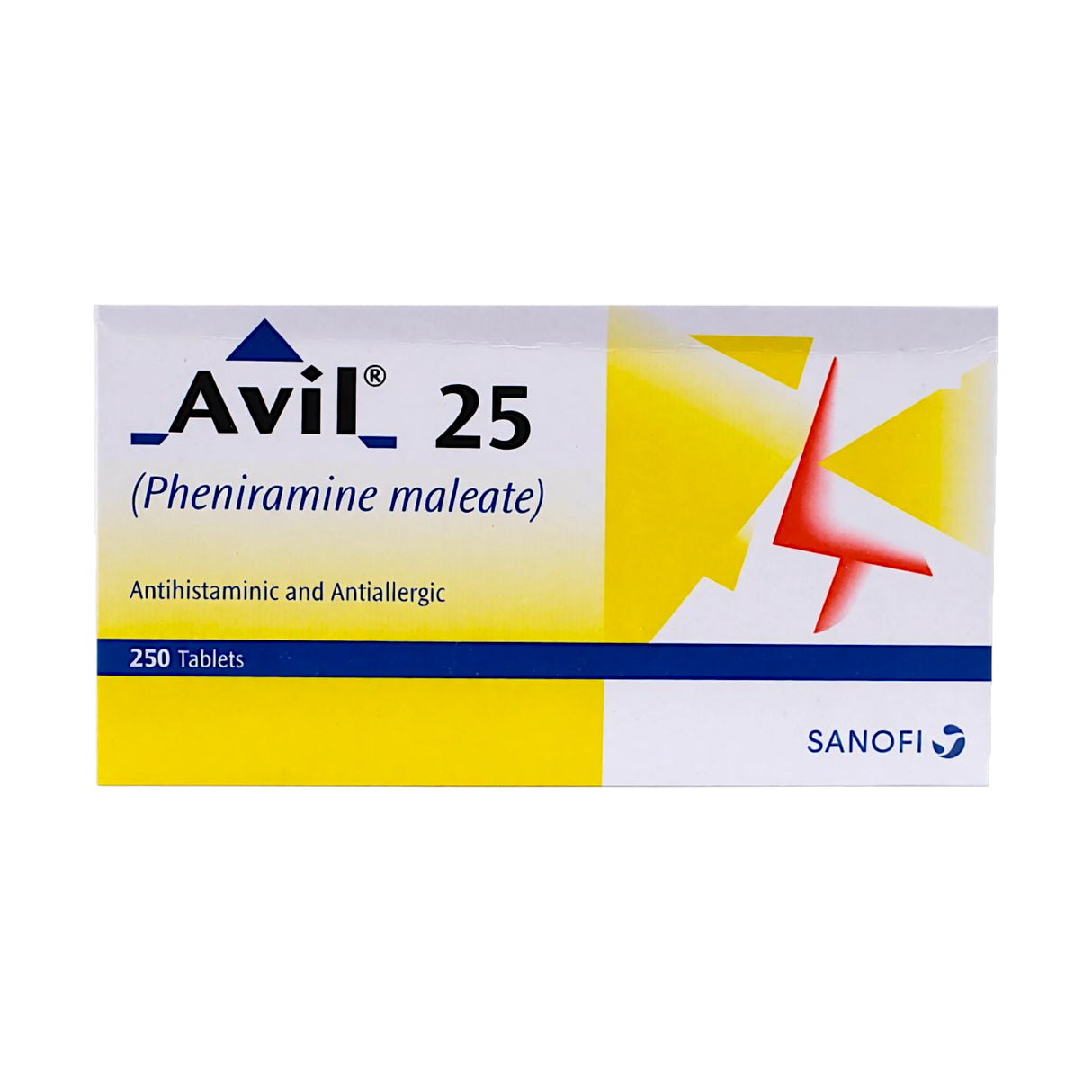 tablets avil 25mg 250s sanofi