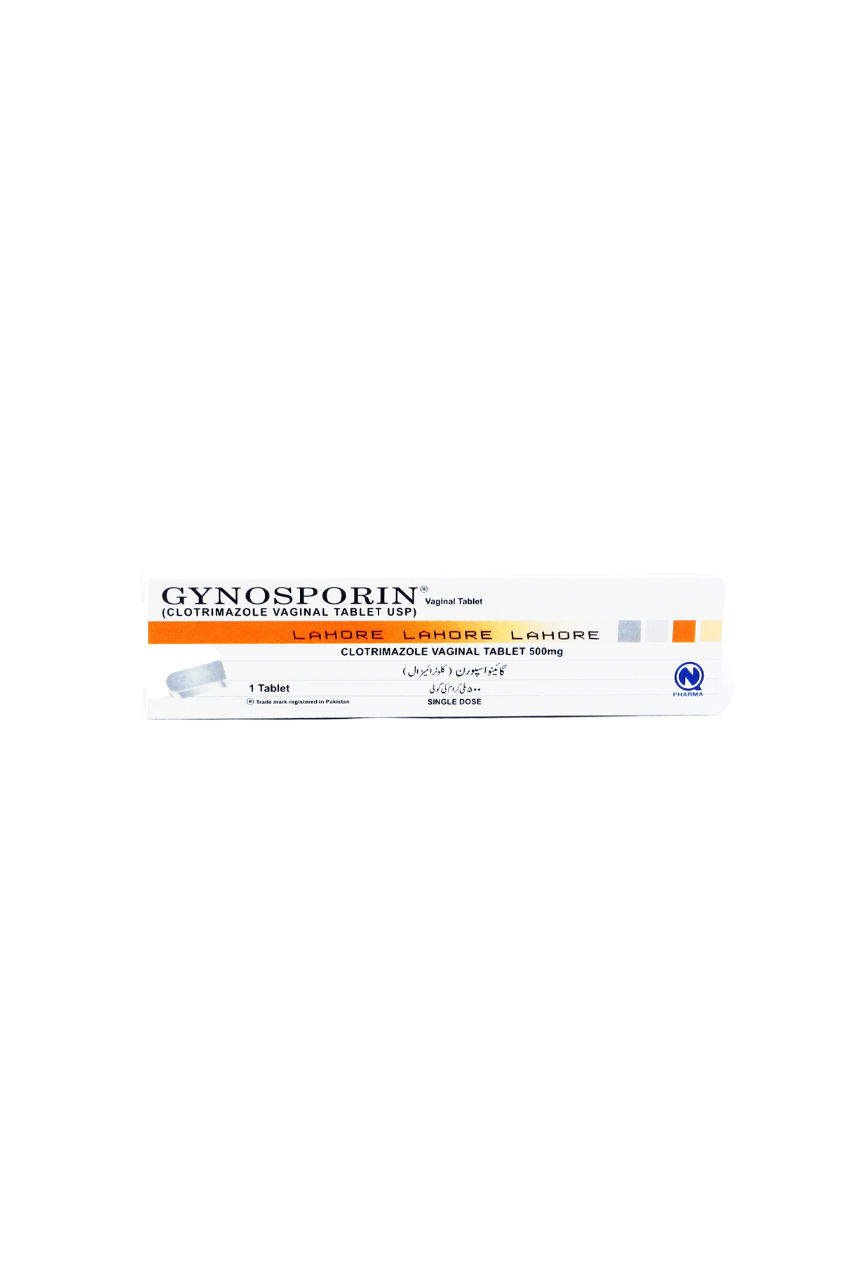 tab gynosporin 500mg 1s