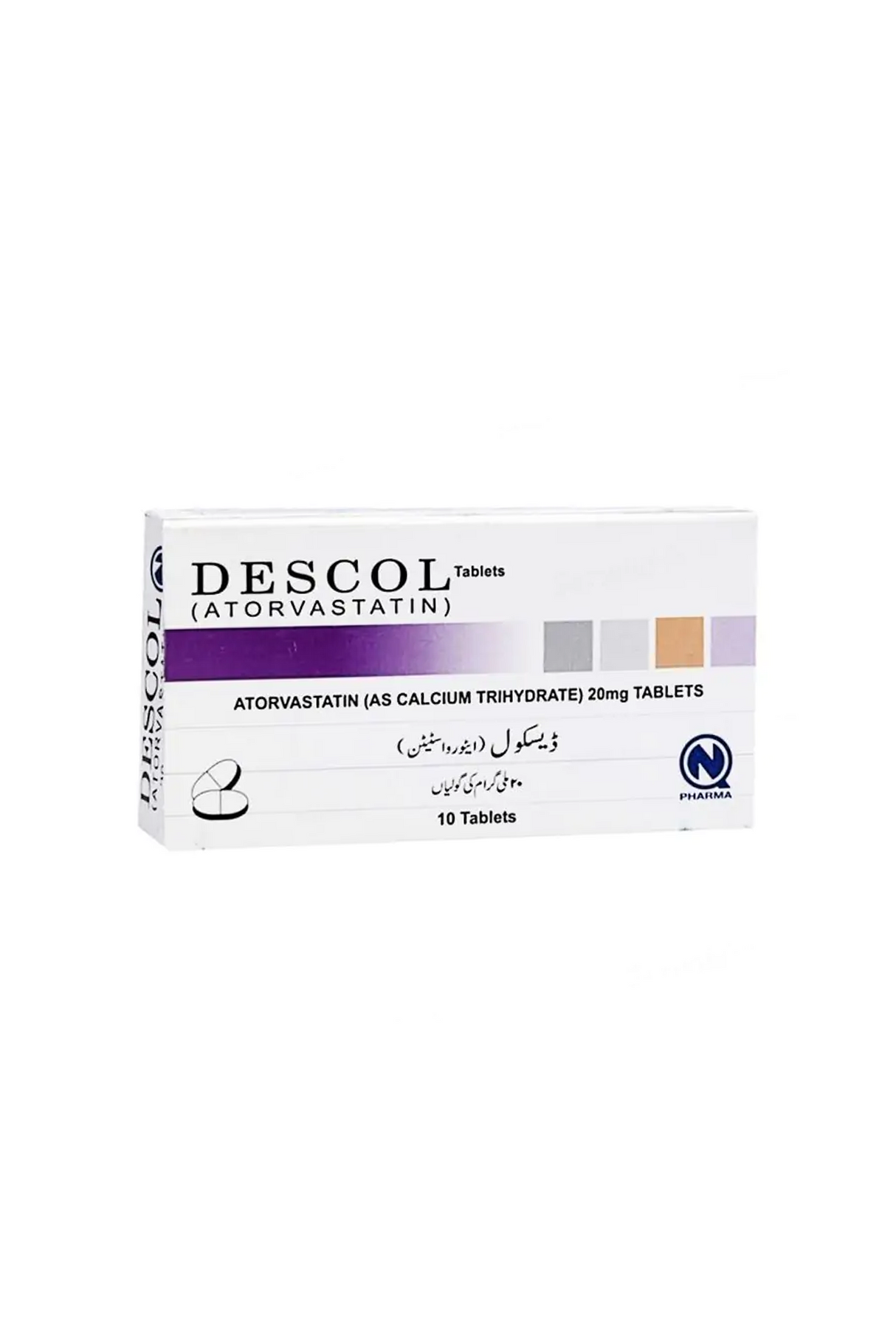 tab descol 20mg 10s
