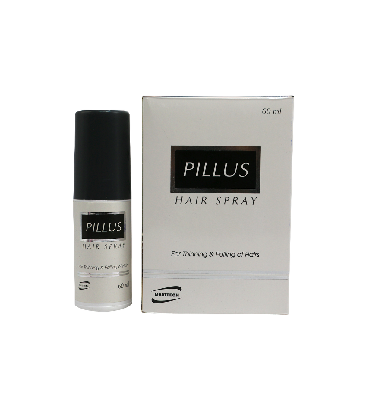 pillus hair spray 60ml maxitech