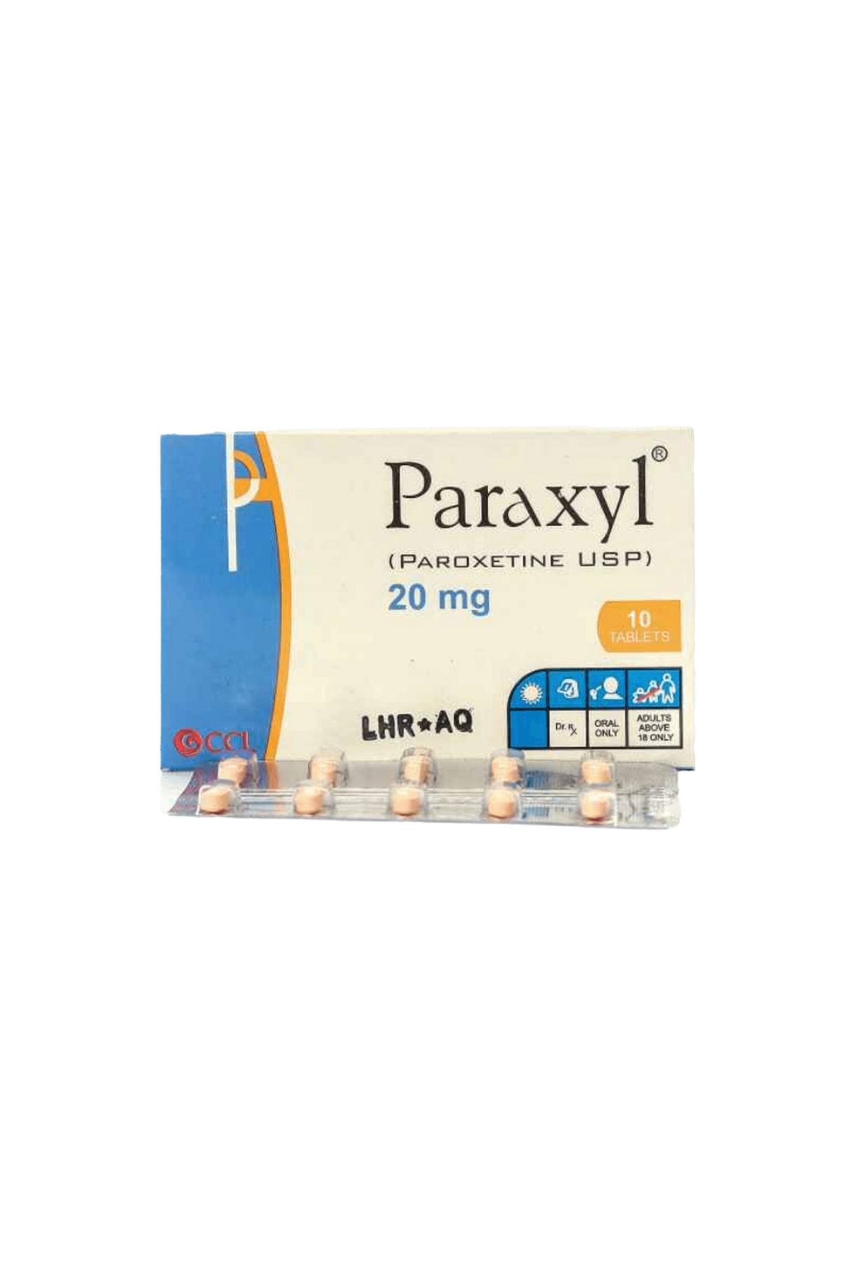 tab paraxyl 20mg 10s