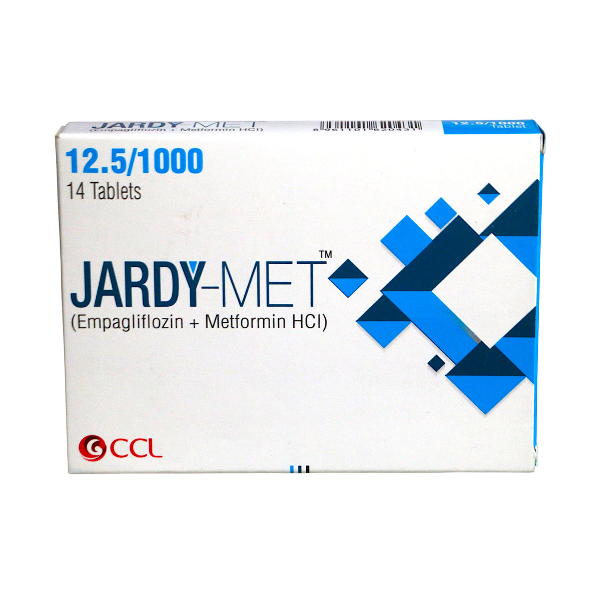 tablets jardy met 12.5/1000mg 14s