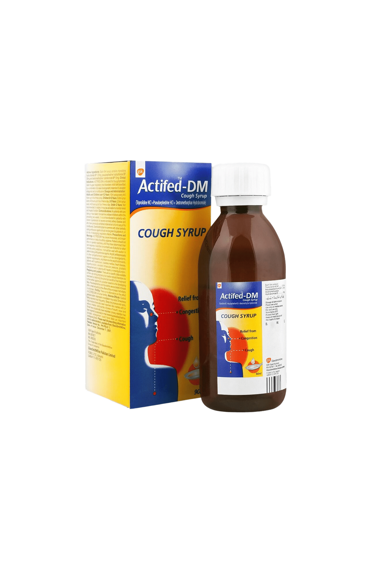 syp actifed dm 90ml