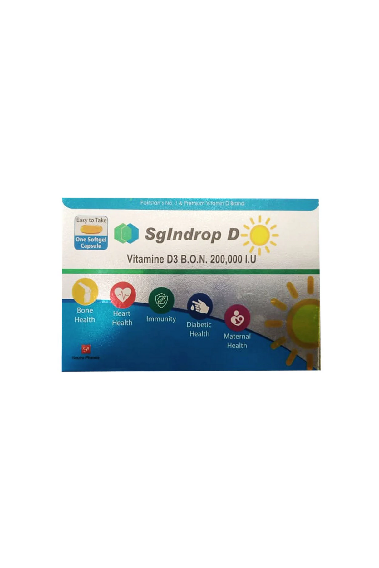 cap sgindrop d 200000iu 1s