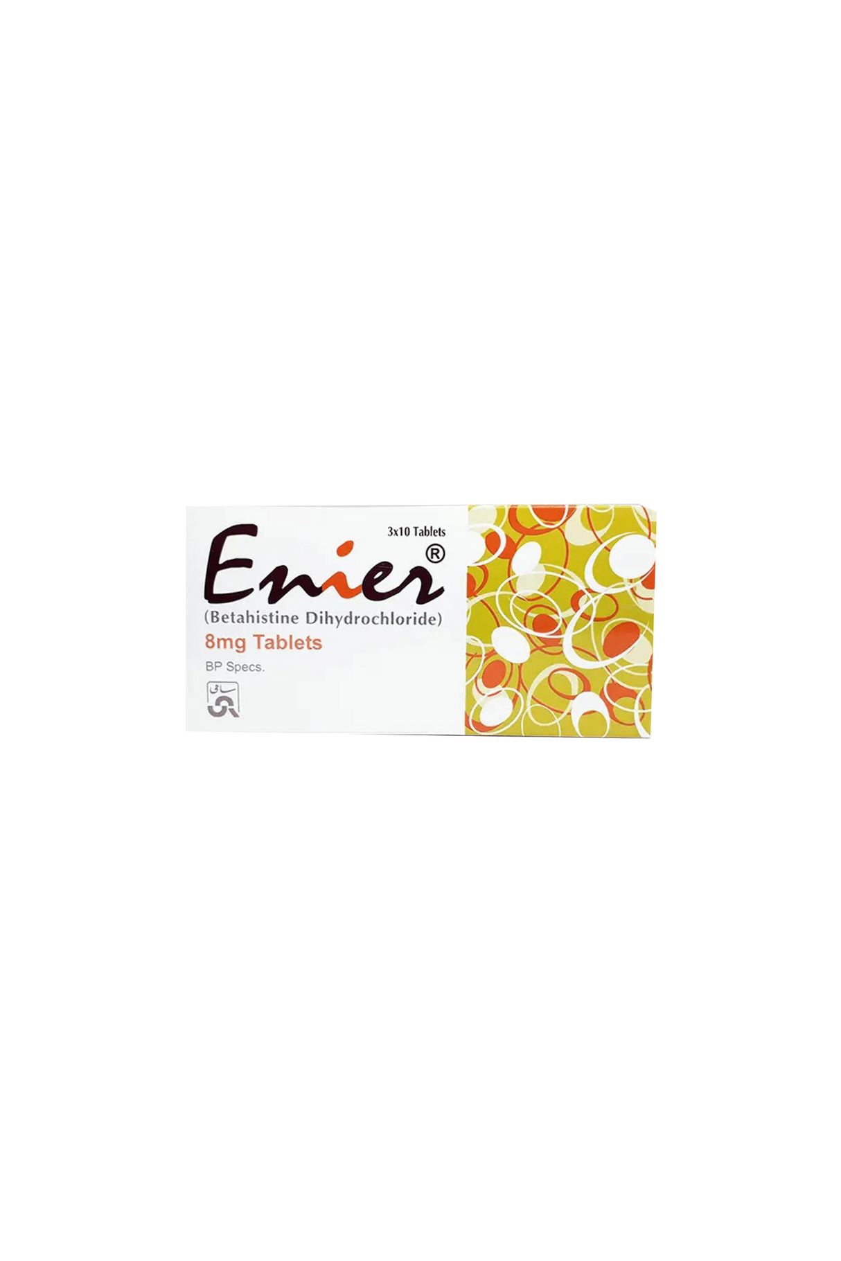 tab enier 8mg 30s