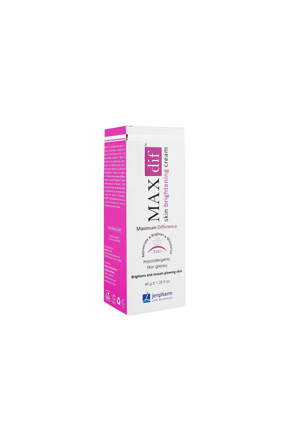 jenpharm crm maxdif 40g