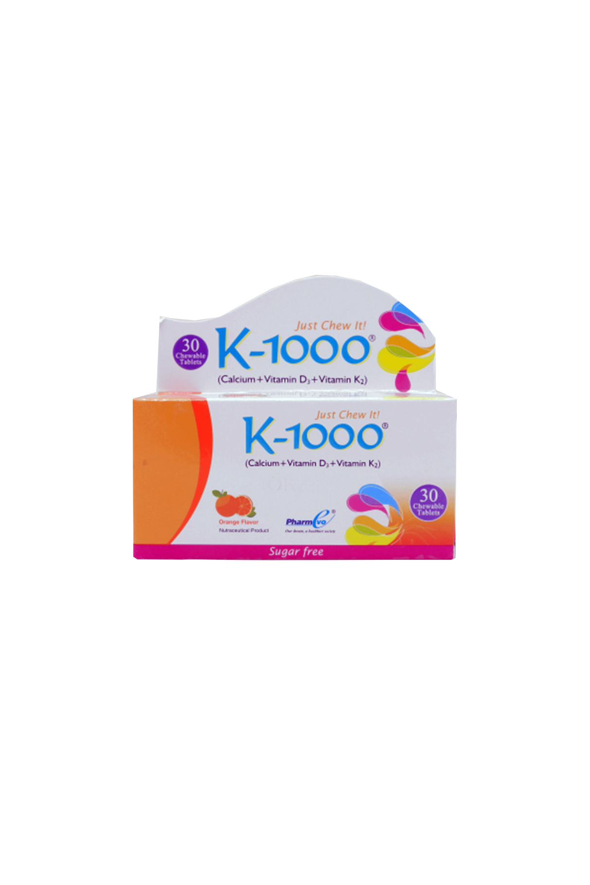 tab k1000 orange sugar free 30t 1s