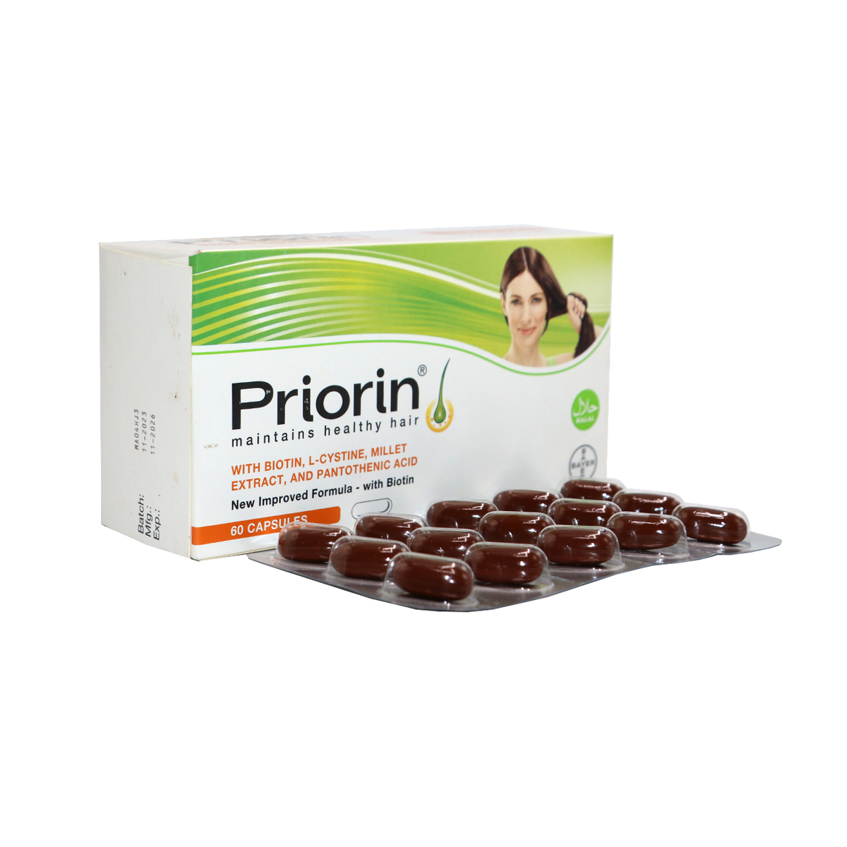Priorin Label capsules priorin 60s bayer – KK Mart