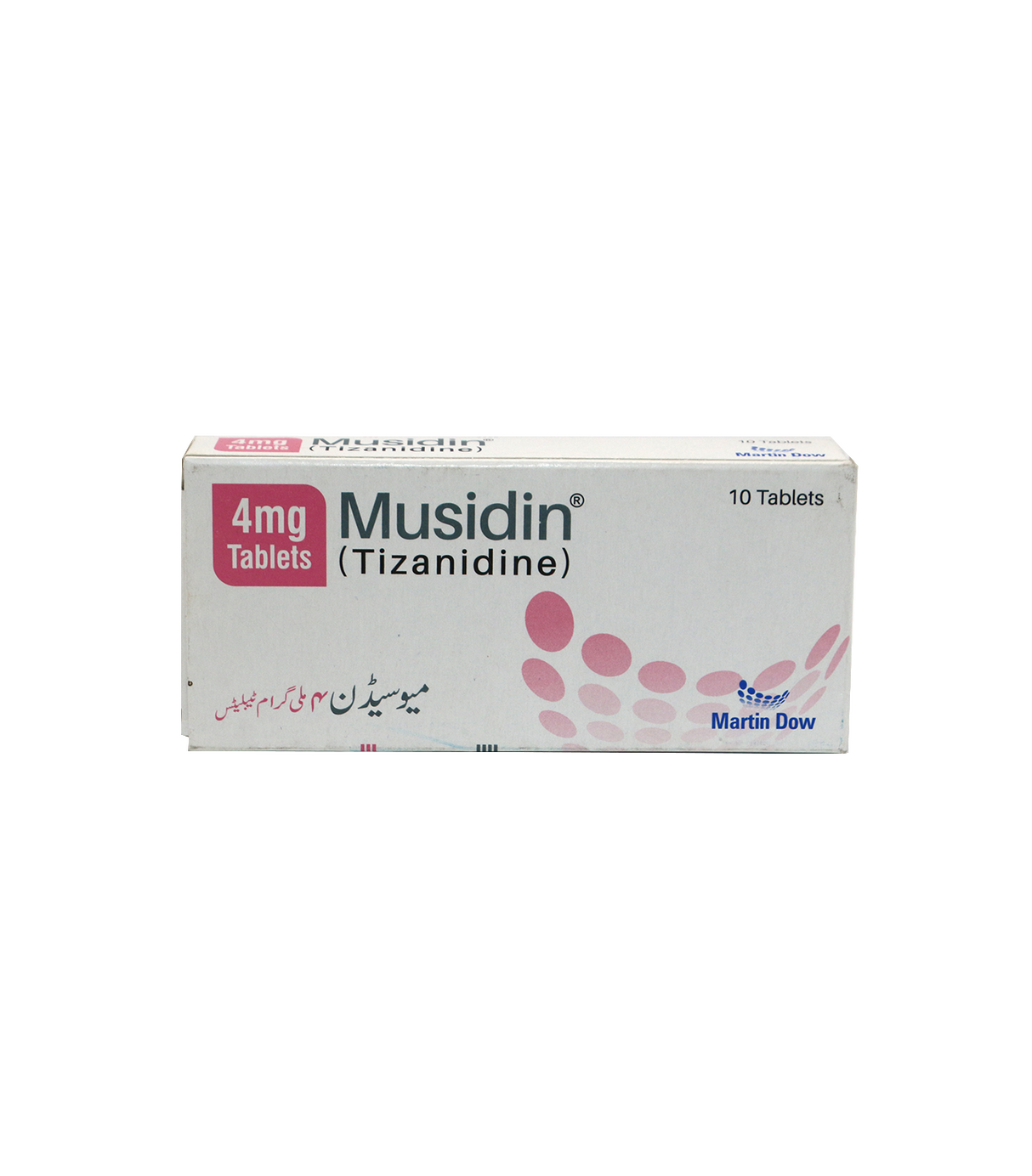 tab musidin 4mg 10s martin