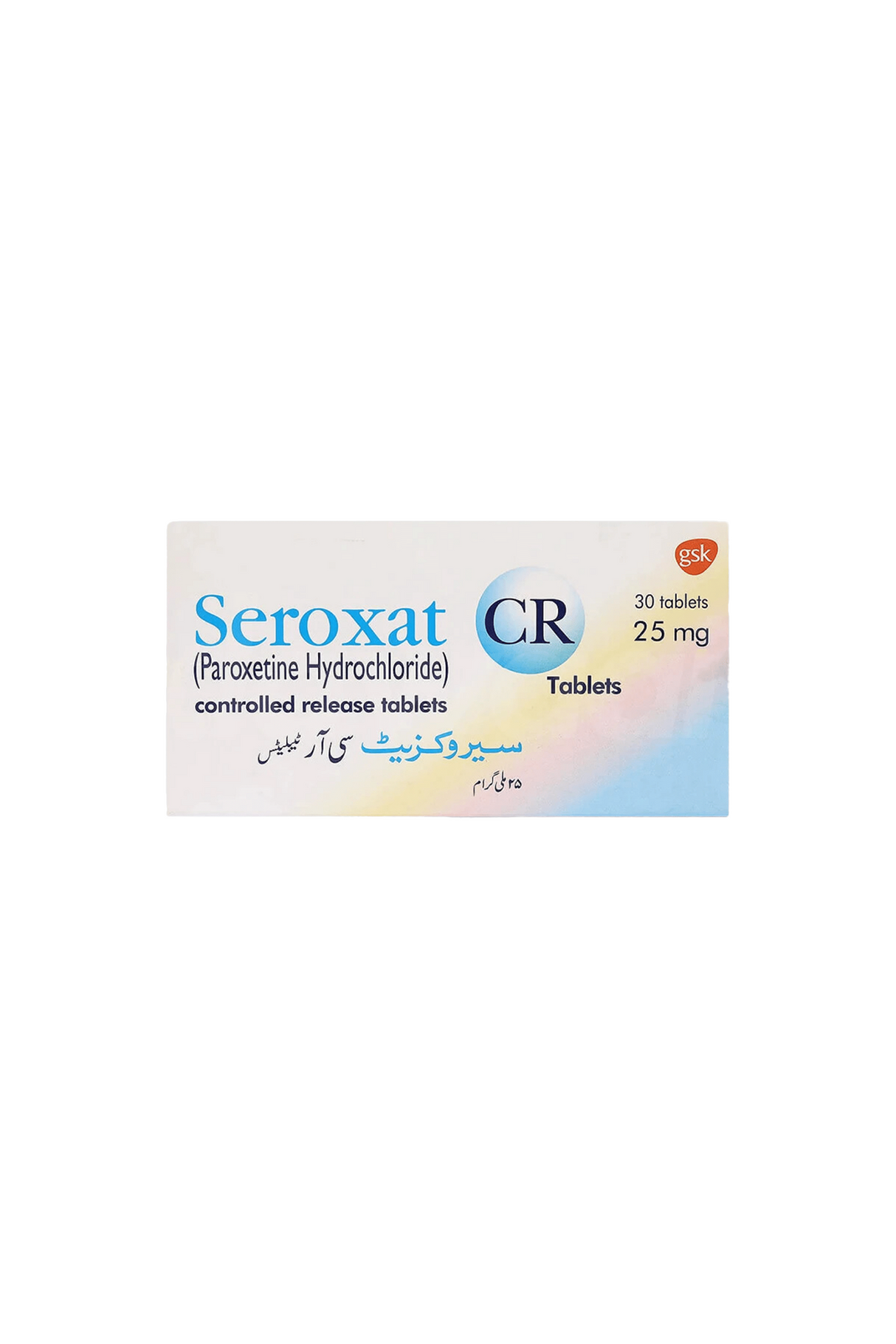 tab seroxat cr 25mg 30s gsk
