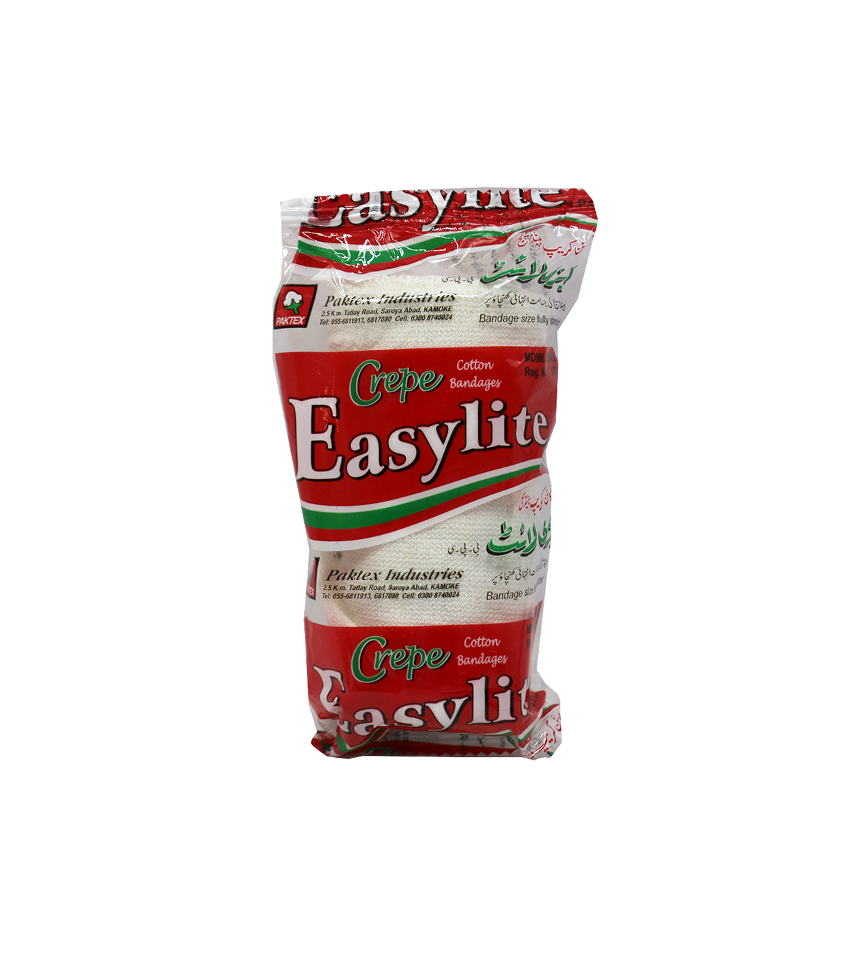 easylite crepe bandage 10x4.5m 4'' 1s