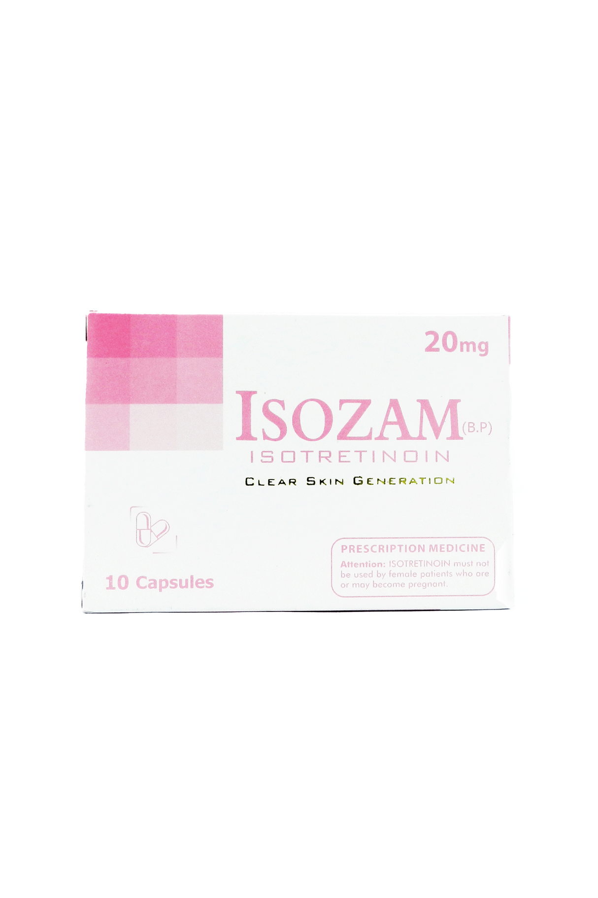 cap isozam 20mg 10s