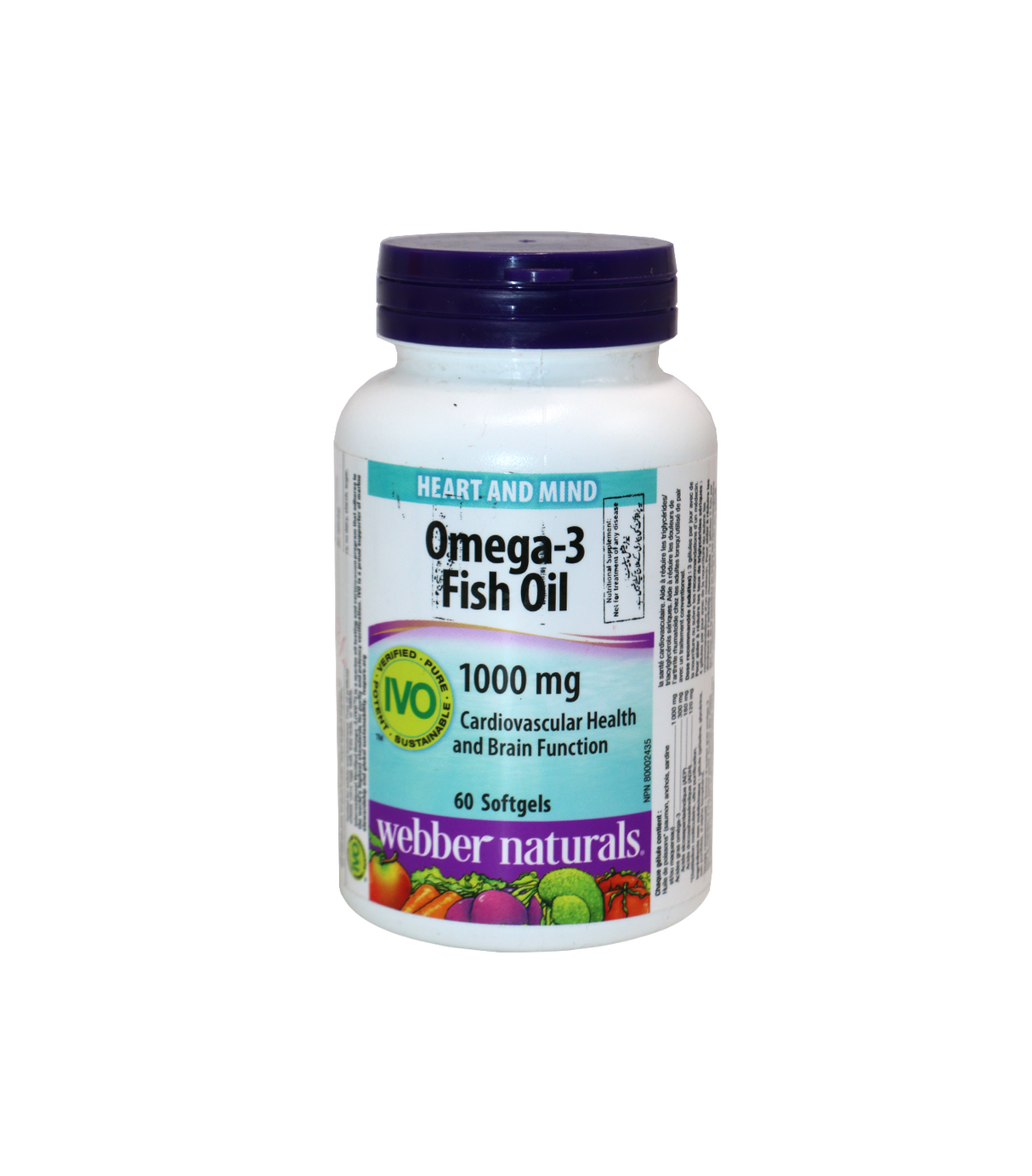 webber naturals omega 3 fish oil 1000mg 60p 1s