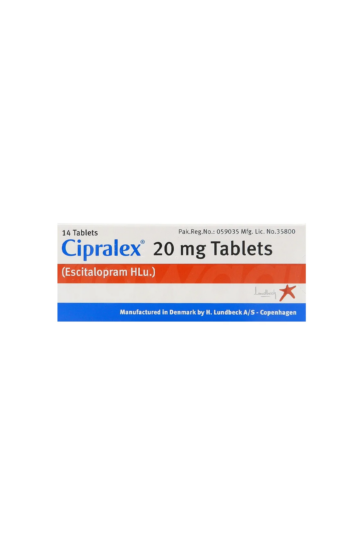 tab cipralex 20mg 14s