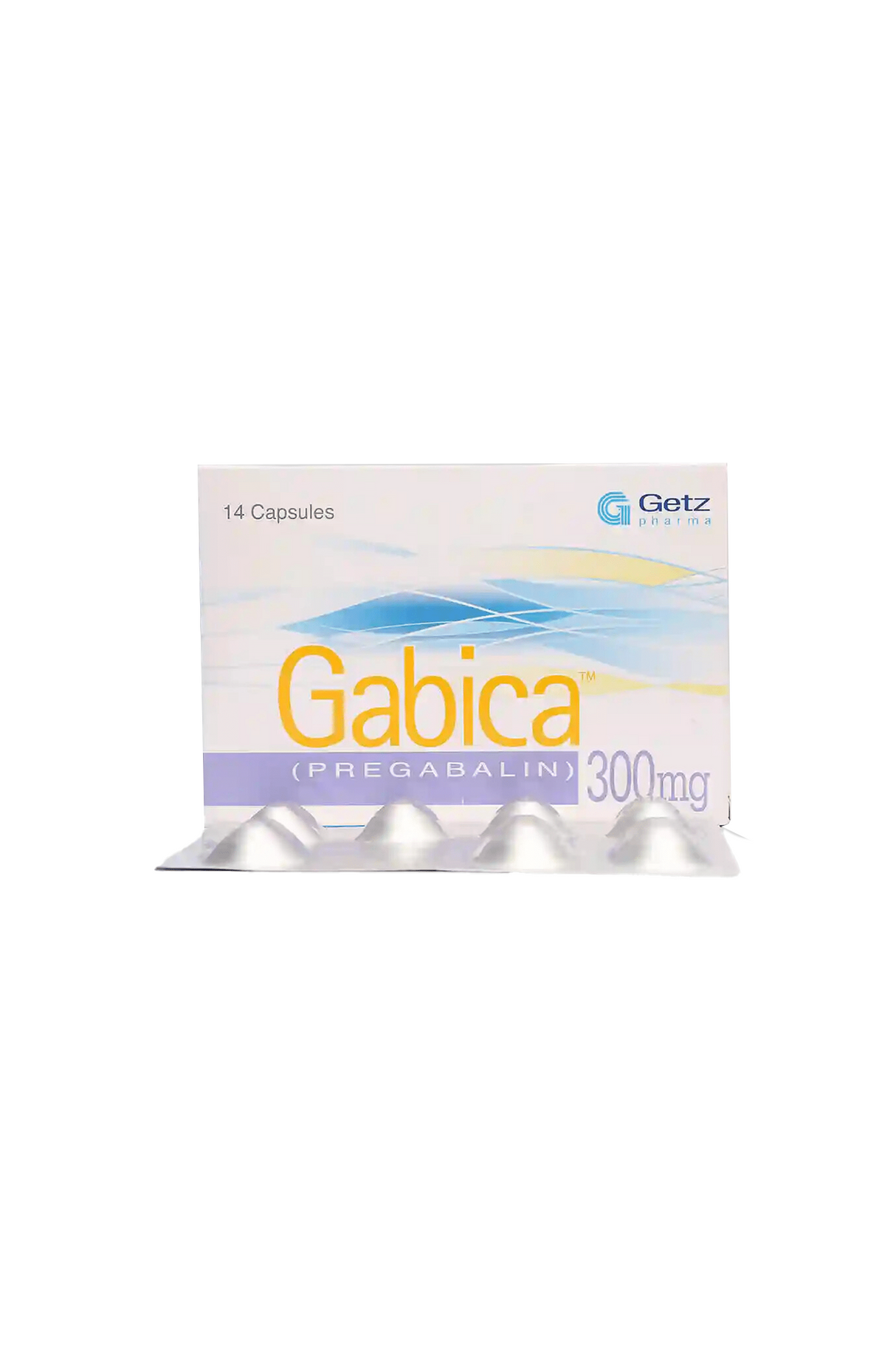 cap gabica 300mg 14s
