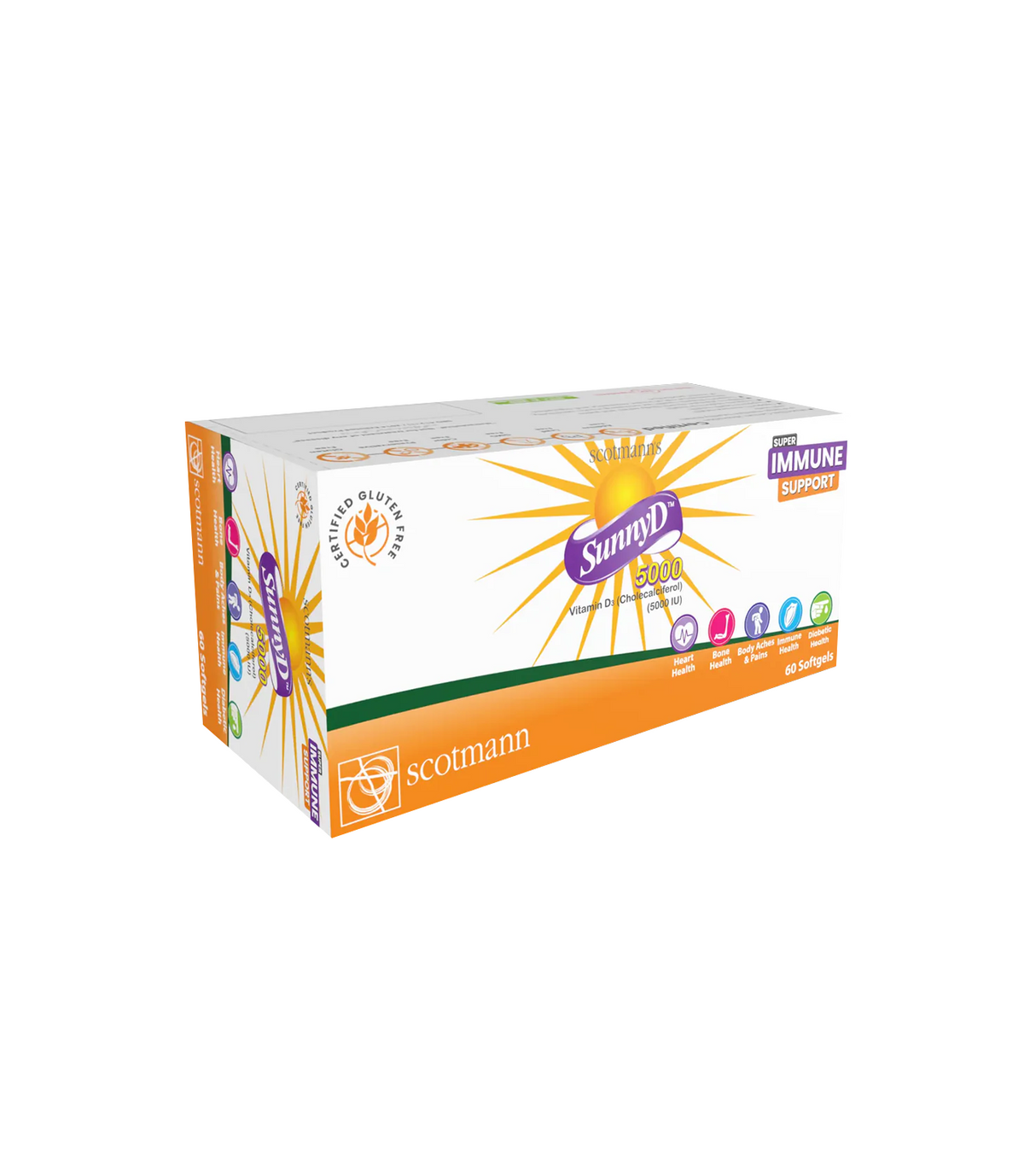 cap sunny d 5000 60s blister