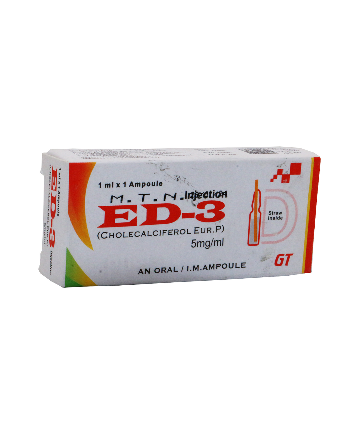 inj ed 3 1ml 1s