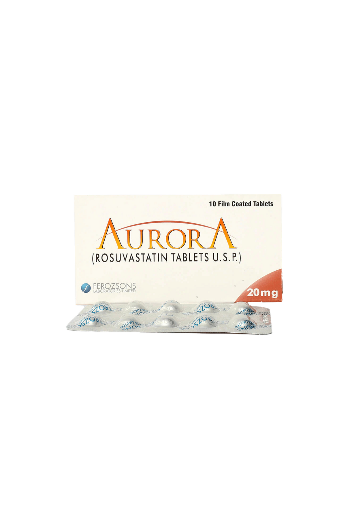 tab aurora 20mg 10s