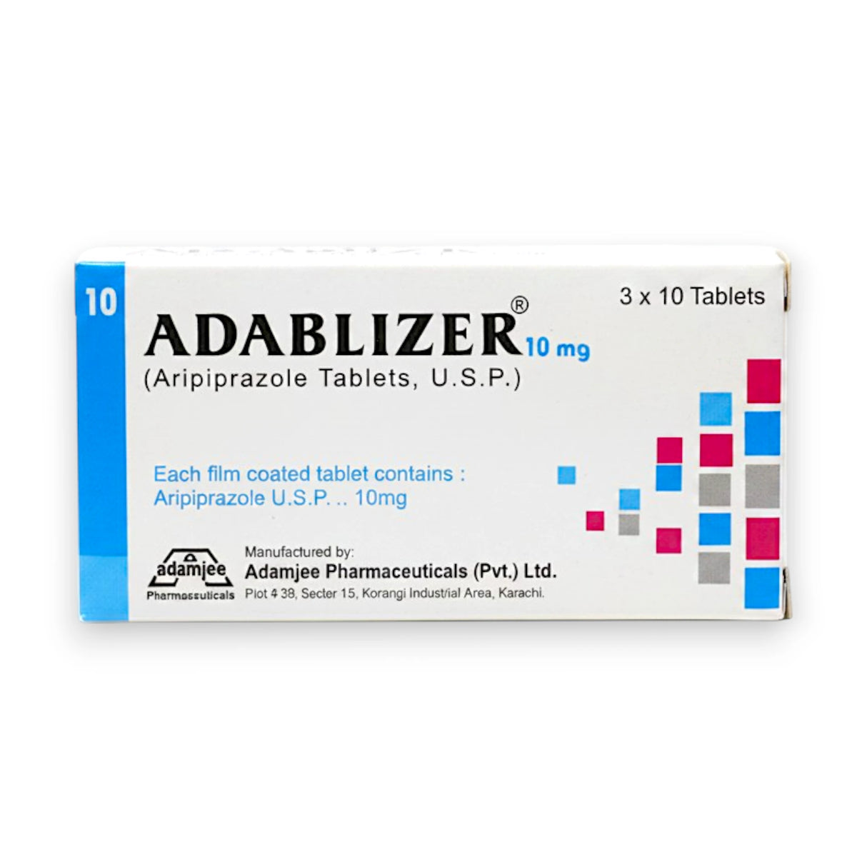 tablets adablizer 10mg 30s