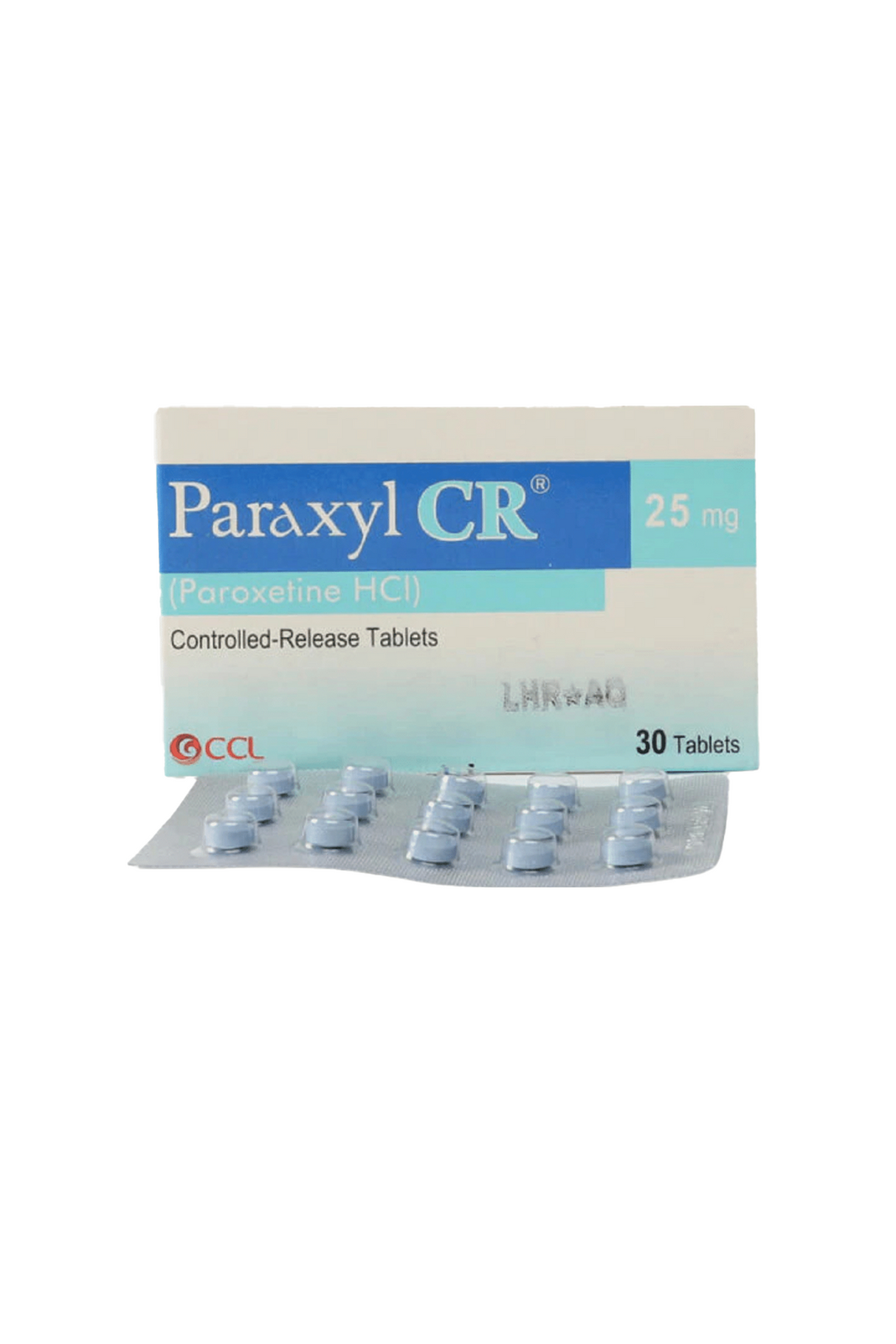 tab paraxyl cr 25mg 30s