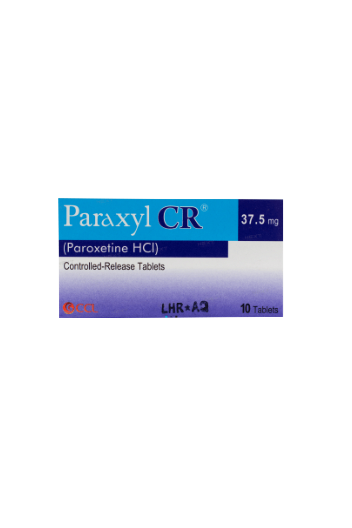 tab paraxyl cr 37.5mg 10s