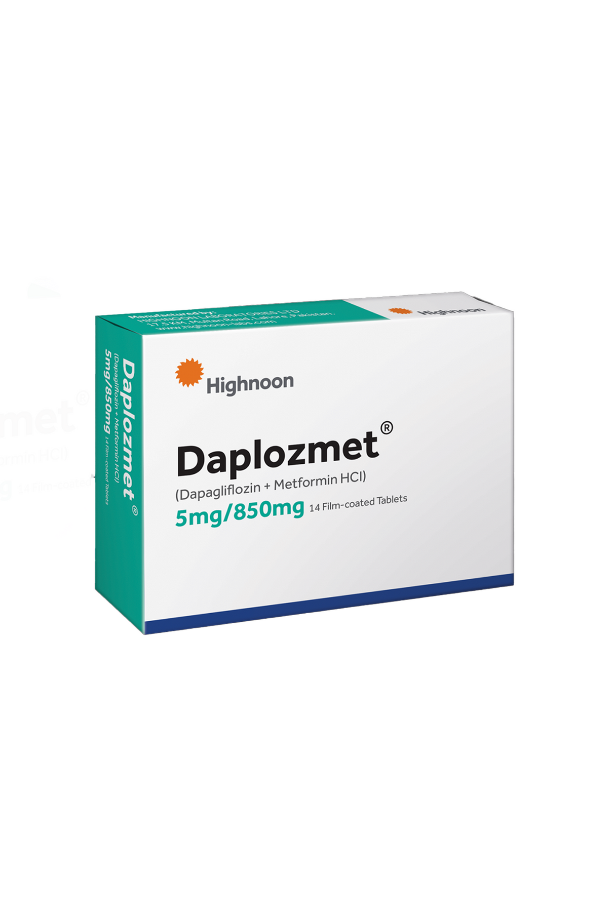 tab daplozmet 5/850mg 14s highnoon